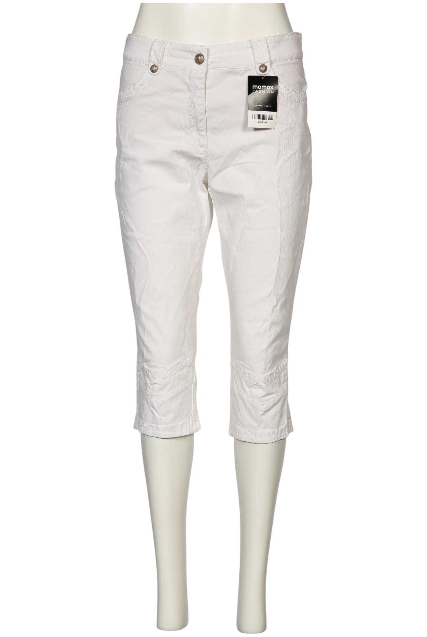 

Cambio Damen Stoffhose, weiß, Gr. 40