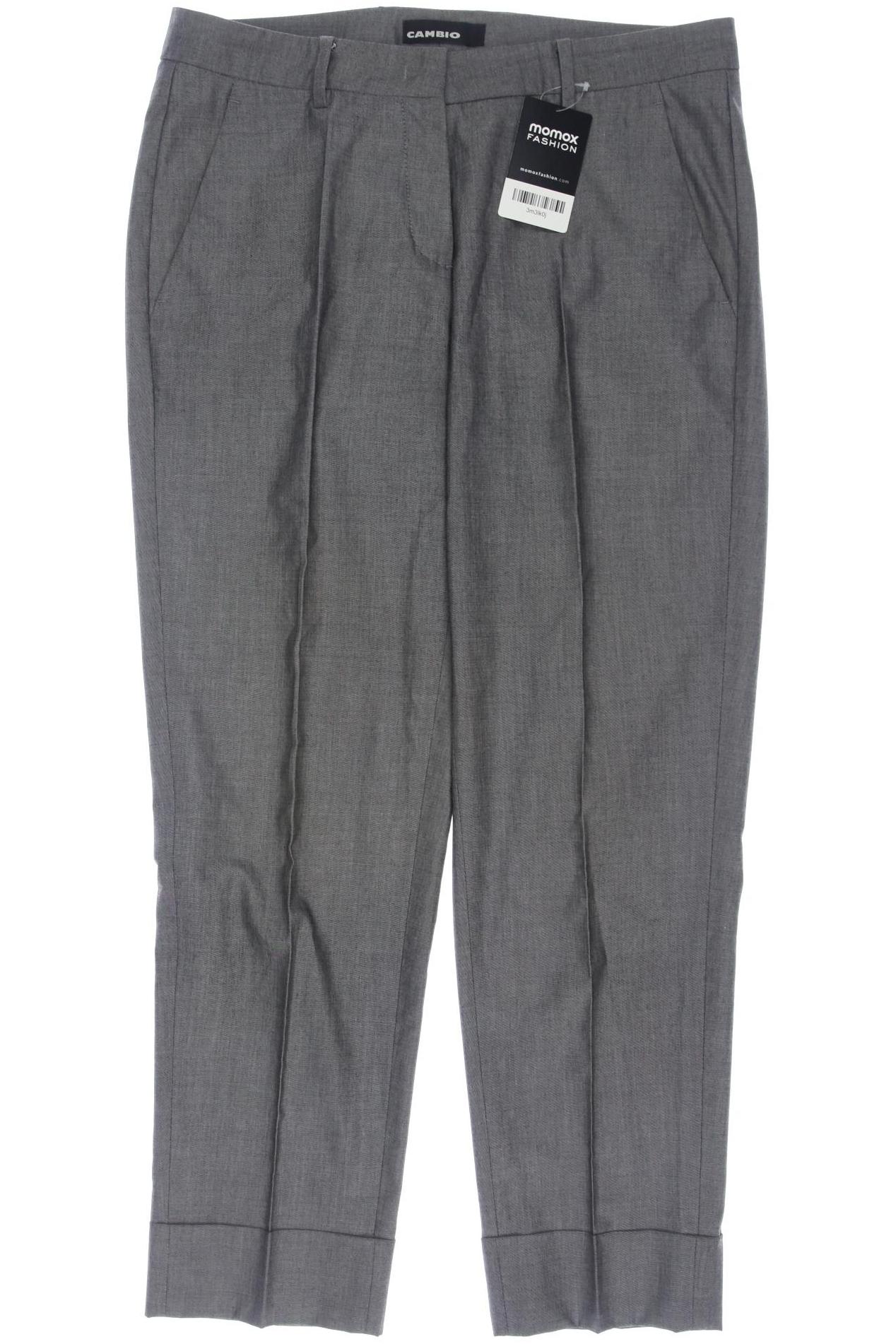 

Cambio Damen Stoffhose, grau, Gr. 31