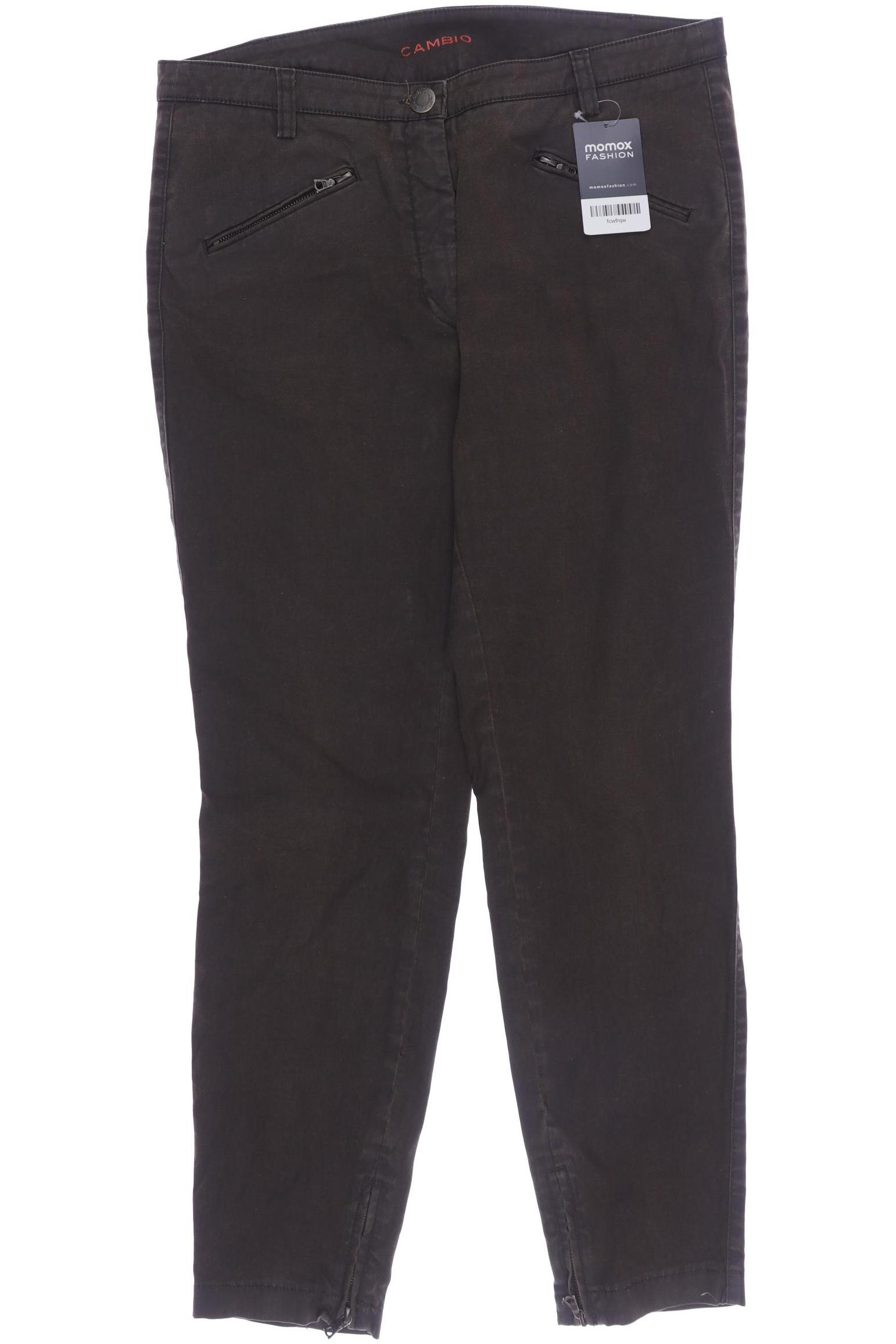 

Cambio Damen Stoffhose, braun, Gr. 42