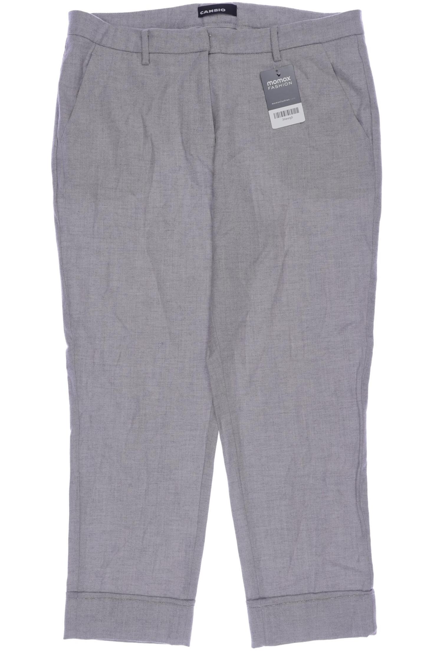 

Cambio Damen Stoffhose, grau, Gr. 34