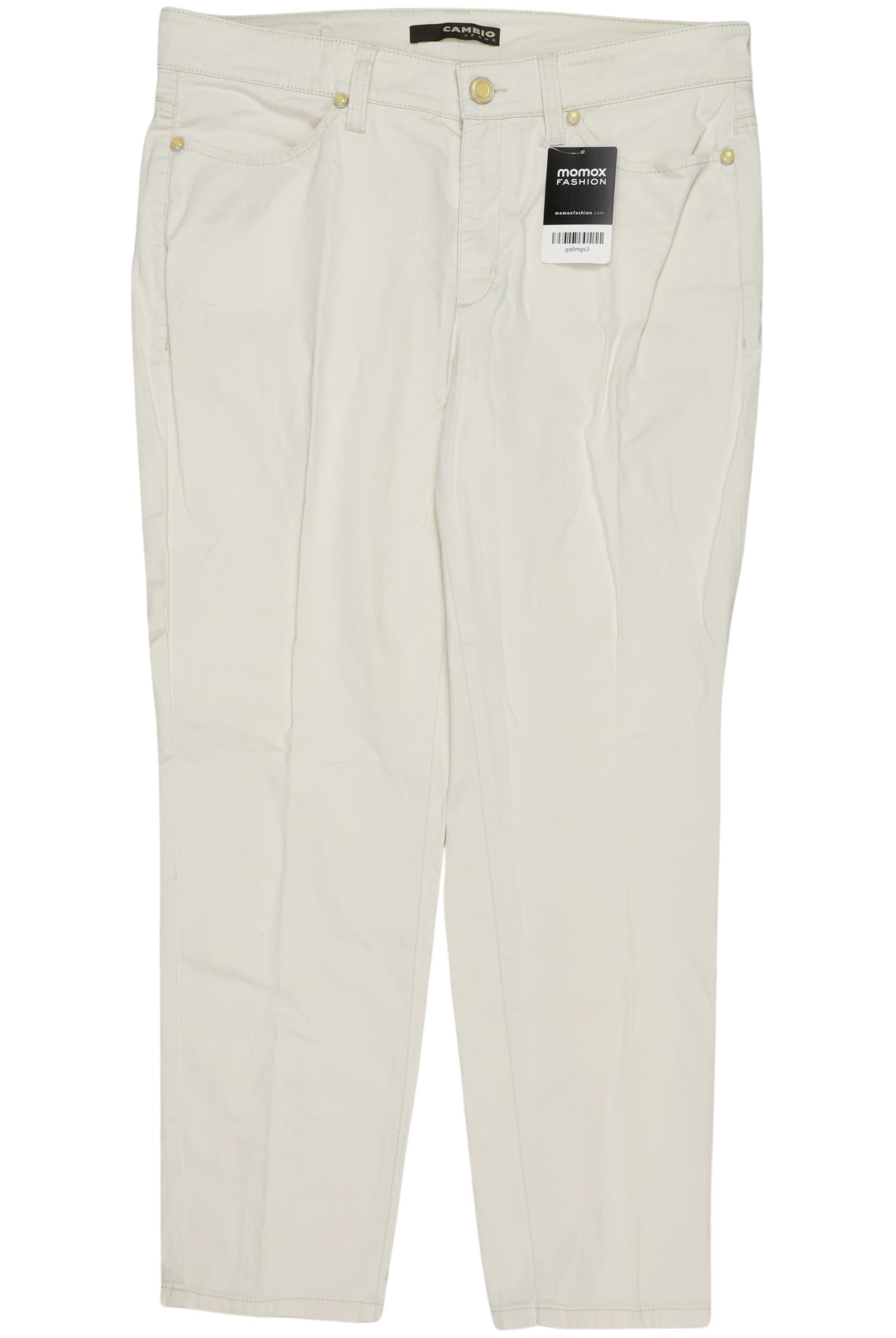 

Cambio Damen Stoffhose, cremeweiß, Gr. 42