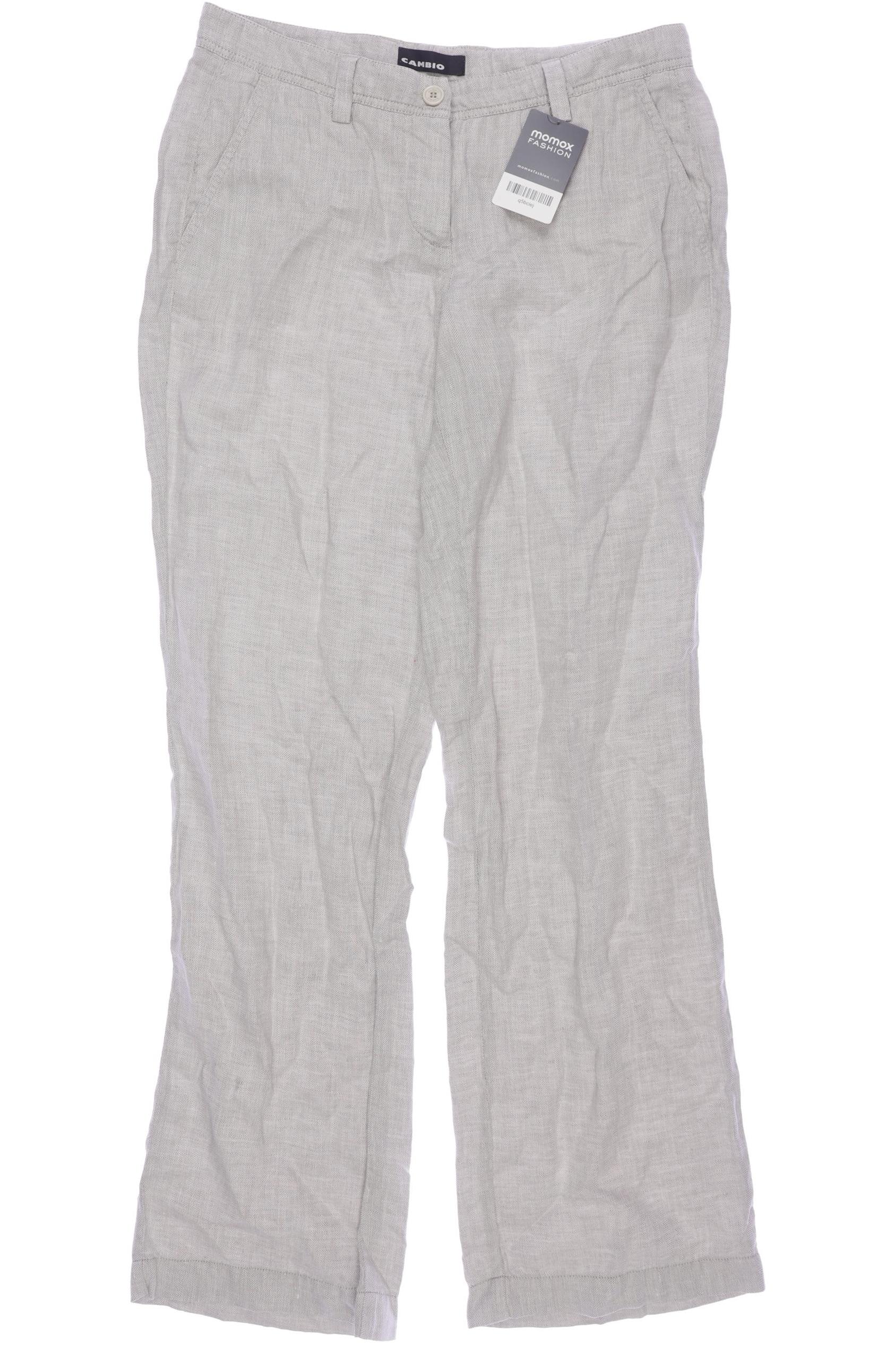 

Cambio Damen Stoffhose, grau, Gr. 38
