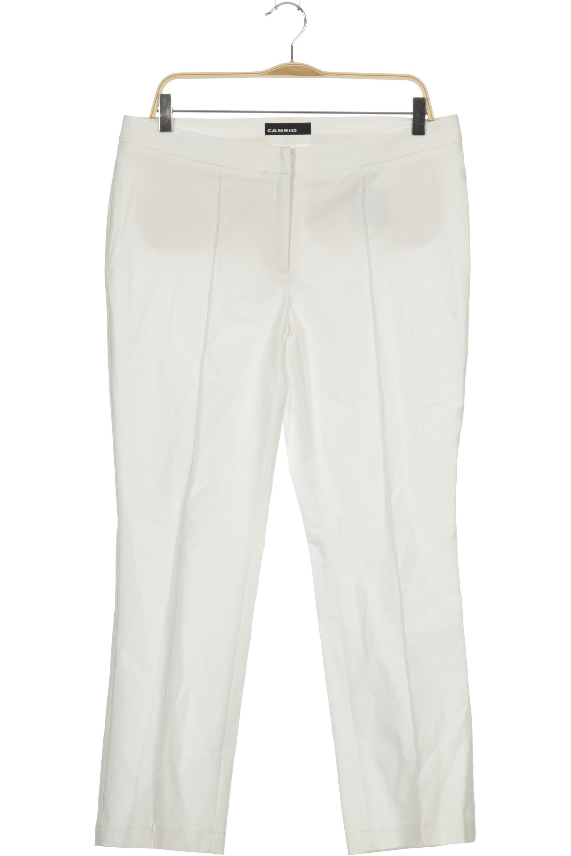 

Cambio Damen Stoffhose, weiß, Gr. 40