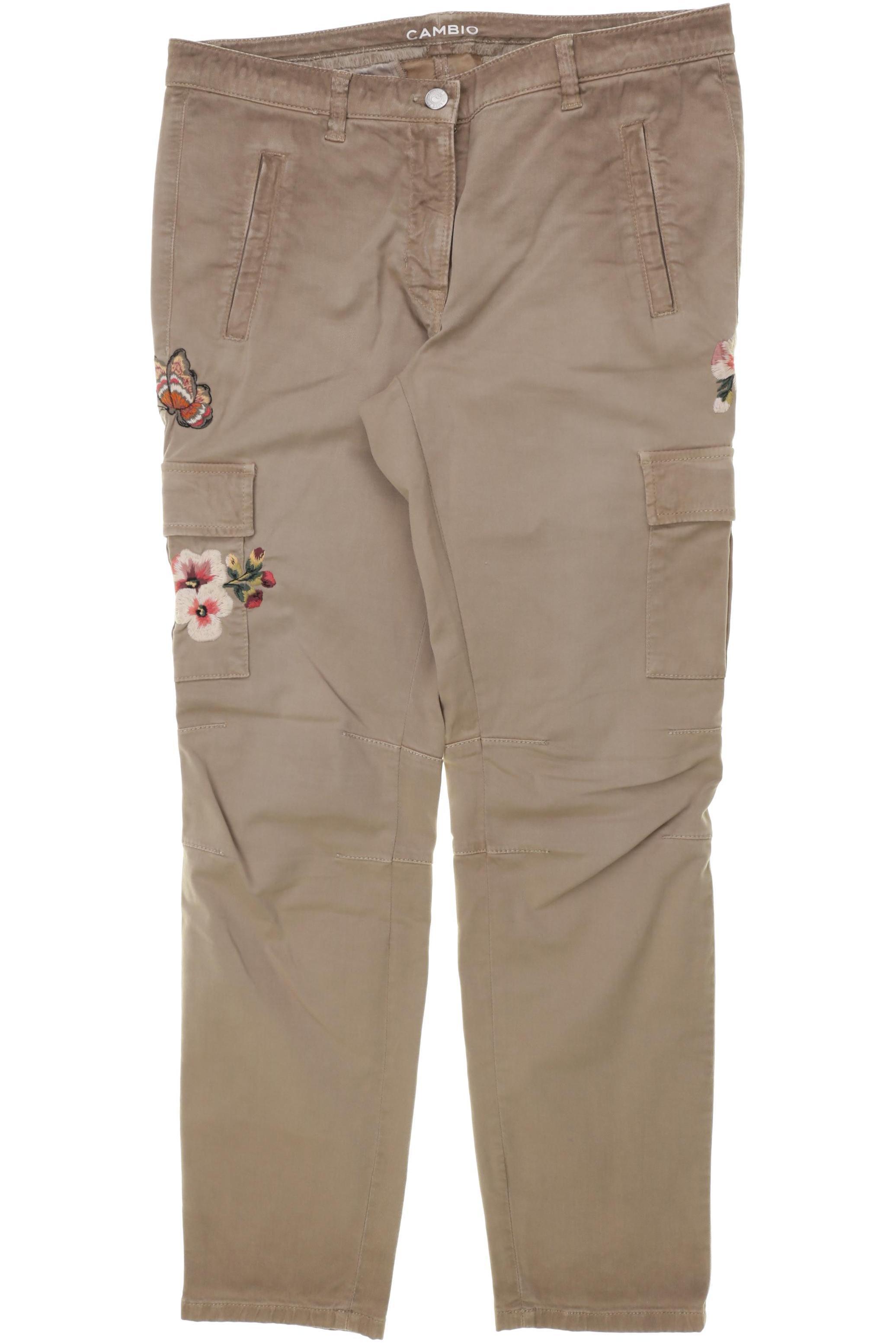 

Cambio Damen Stoffhose, braun, Gr. 40