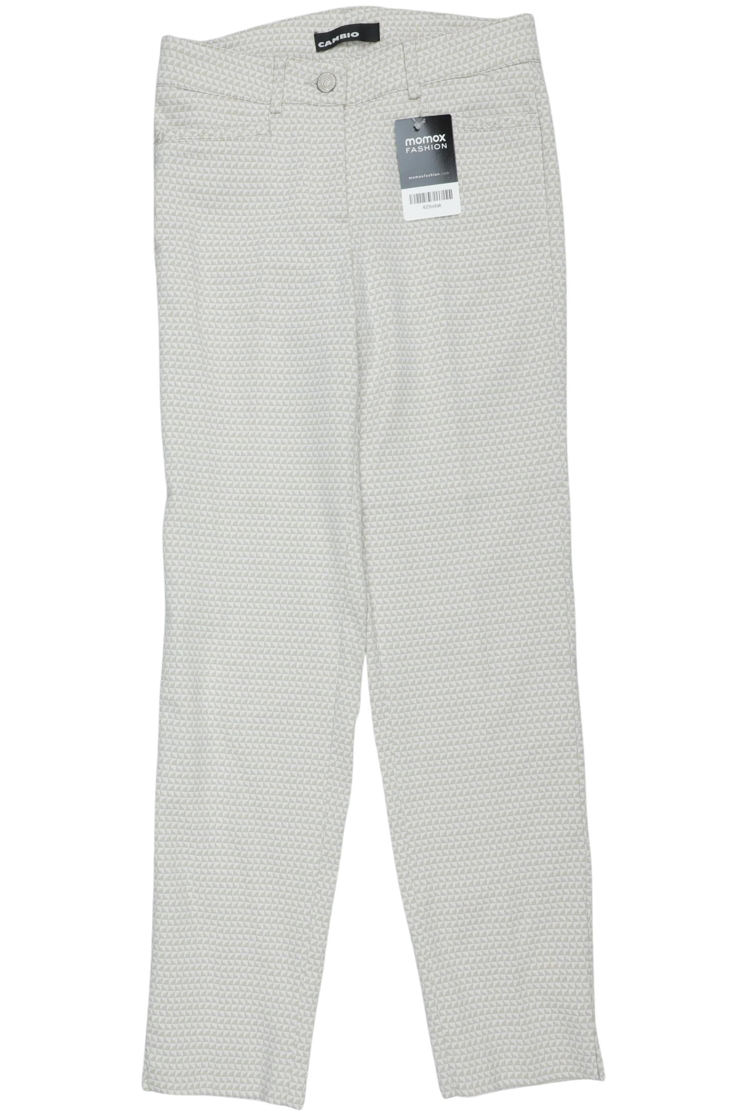 

Cambio Damen Stoffhose, grau, Gr. 32