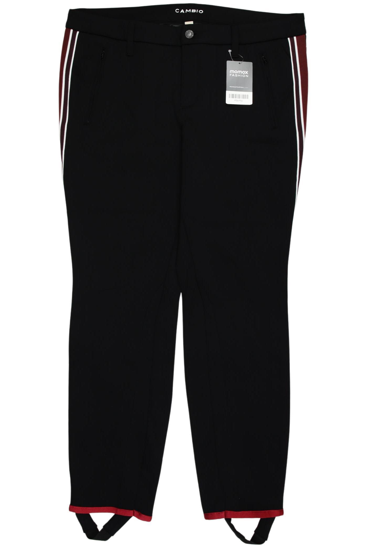 

Cambio Damen Stoffhose, schwarz, Gr. 46