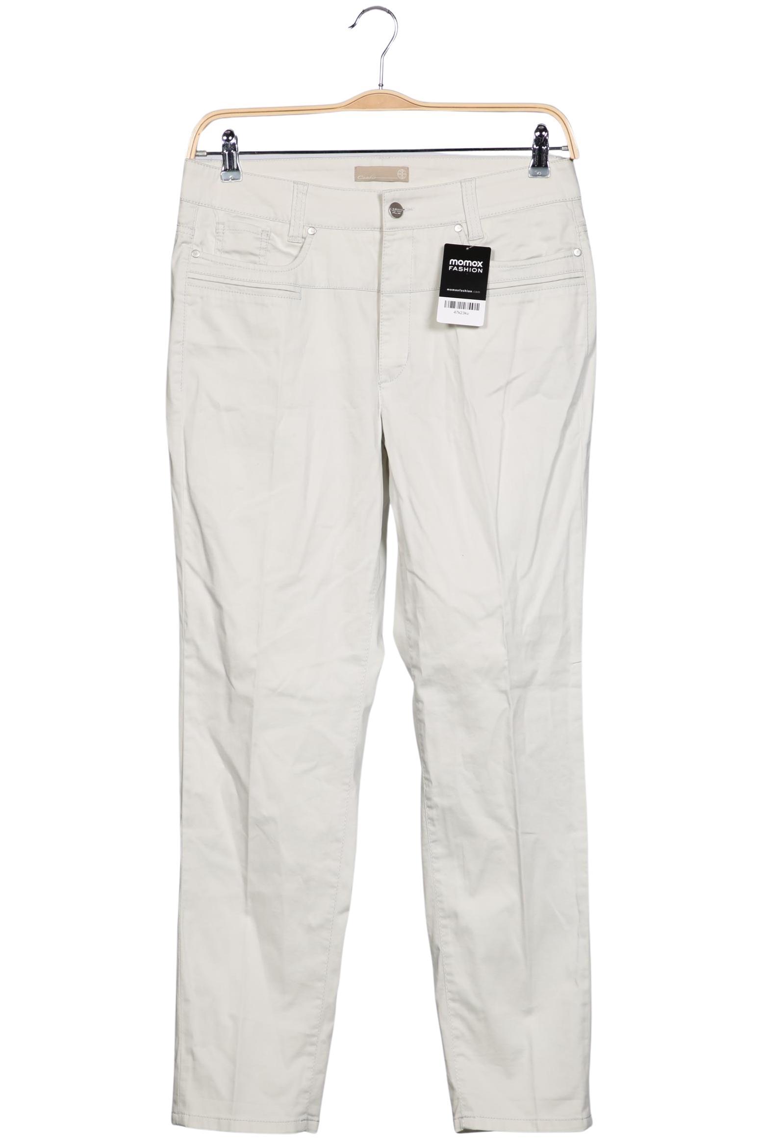 

Cambio Damen Stoffhose, cremeweiß, Gr. 42