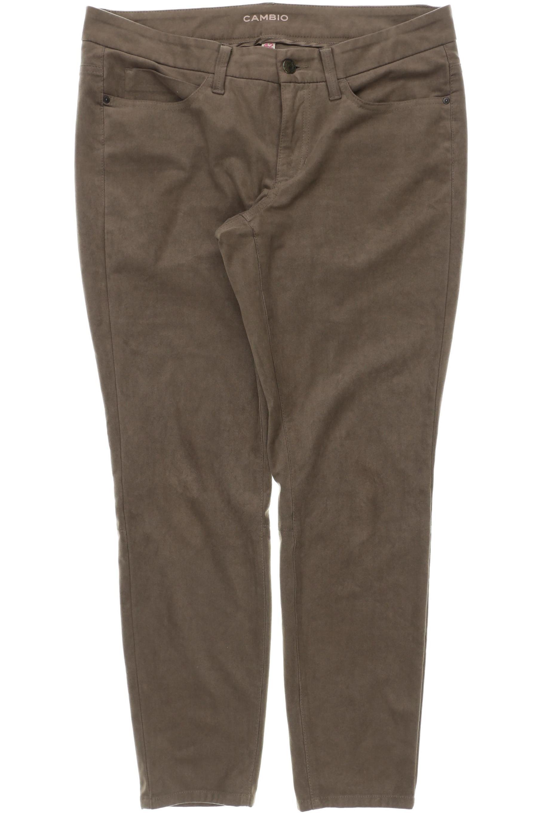 

Cambio Damen Stoffhose, braun, Gr. 42
