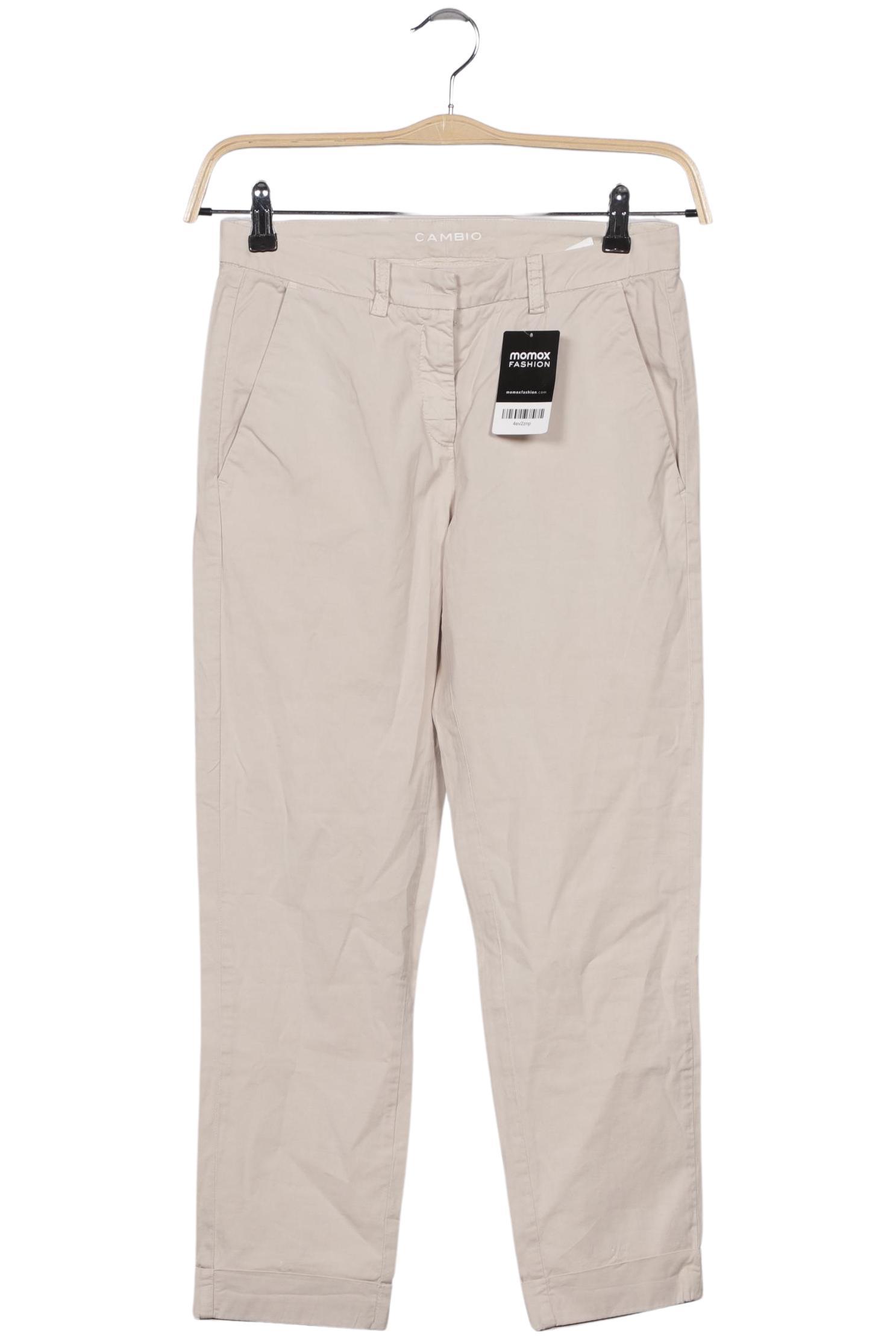 

Cambio Damen Stoffhose, cremeweiß, Gr. 28
