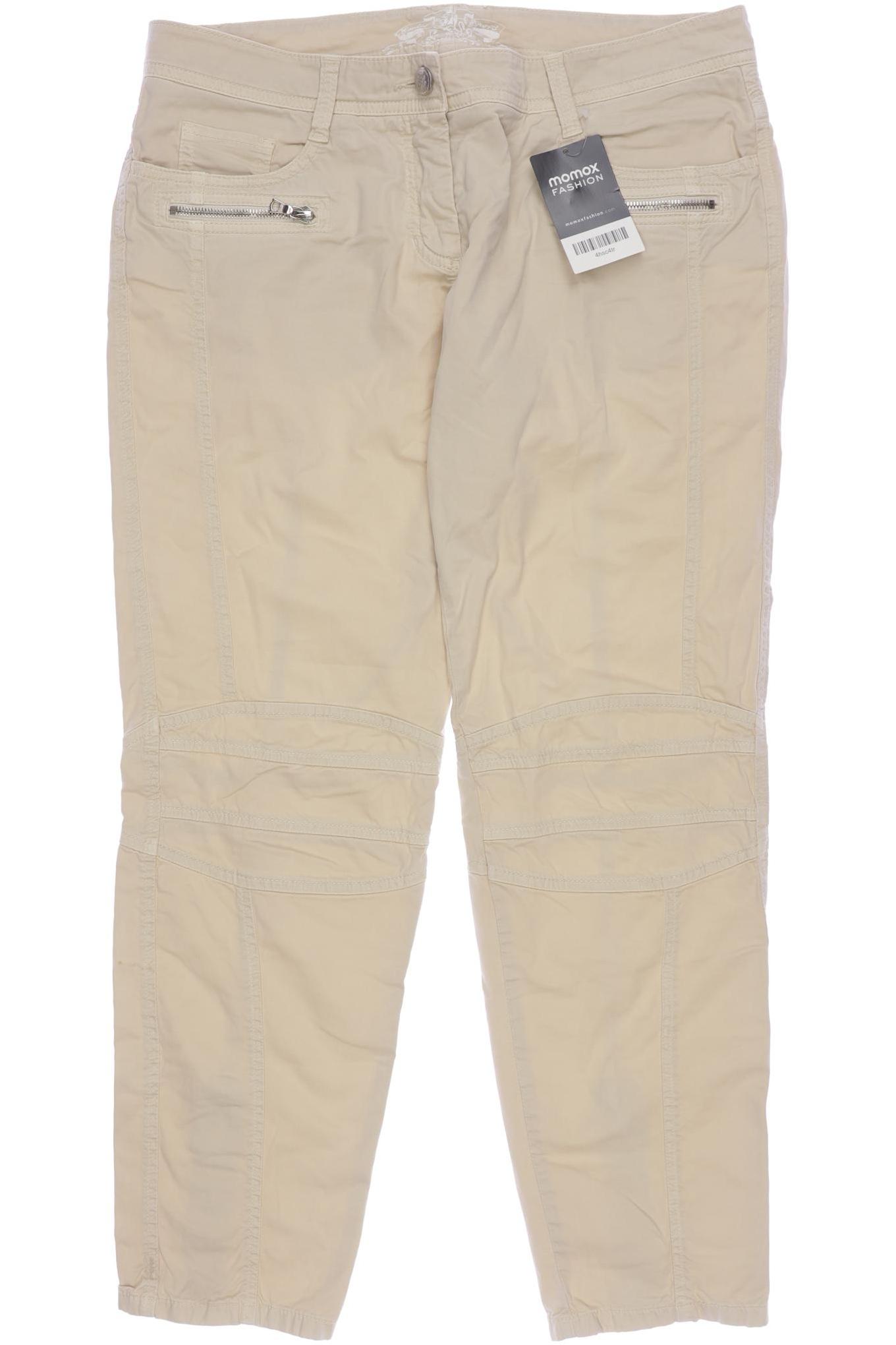 

Cambio Damen Stoffhose, beige, Gr. 40