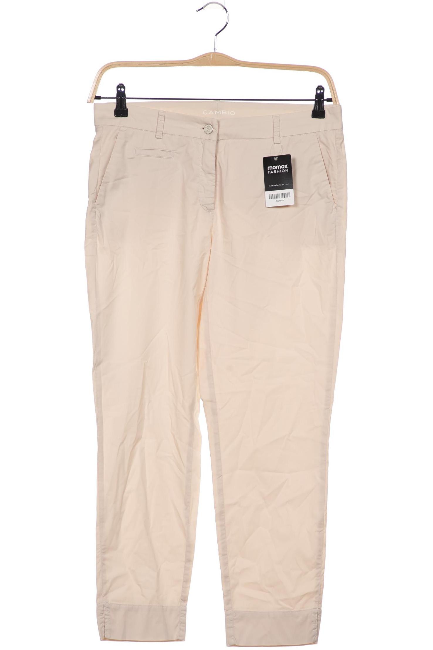 

Cambio Damen Stoffhose, cremeweiß, Gr. 40