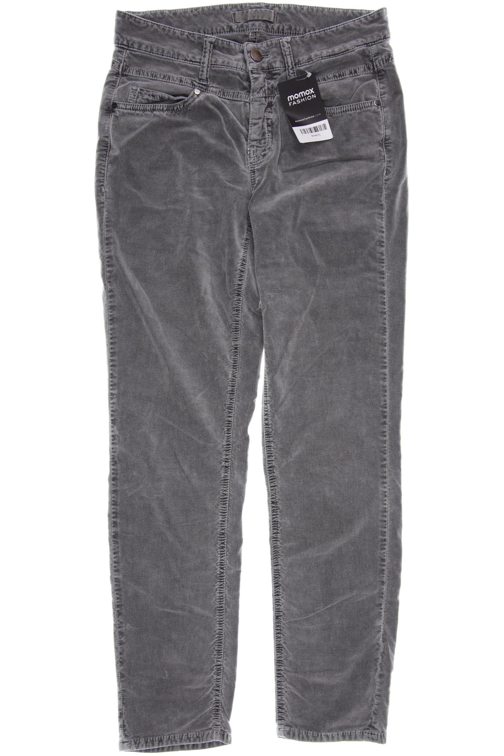 

Cambio Damen Stoffhose, grau, Gr. 27