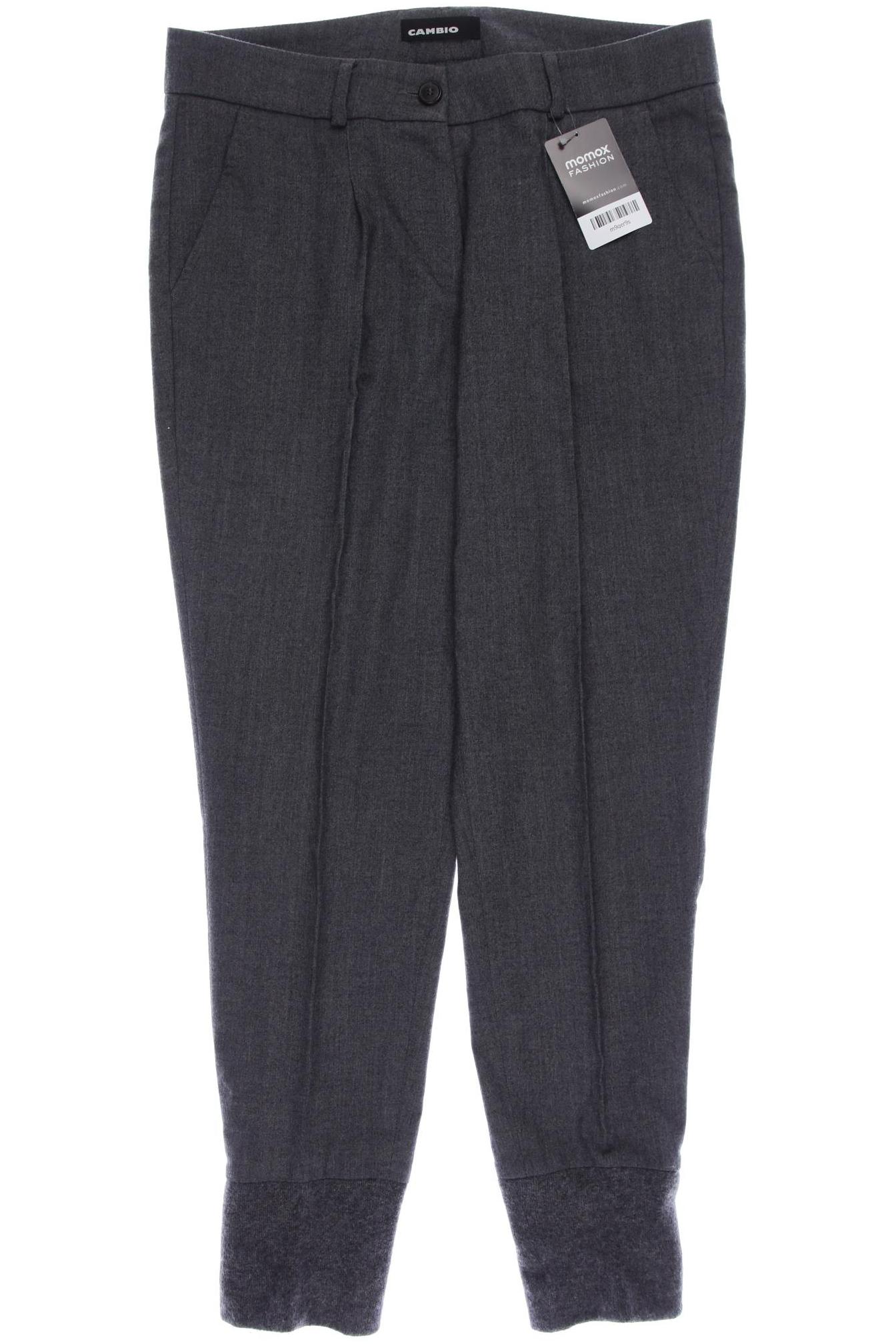 

Cambio Damen Stoffhose, grau, Gr. 32