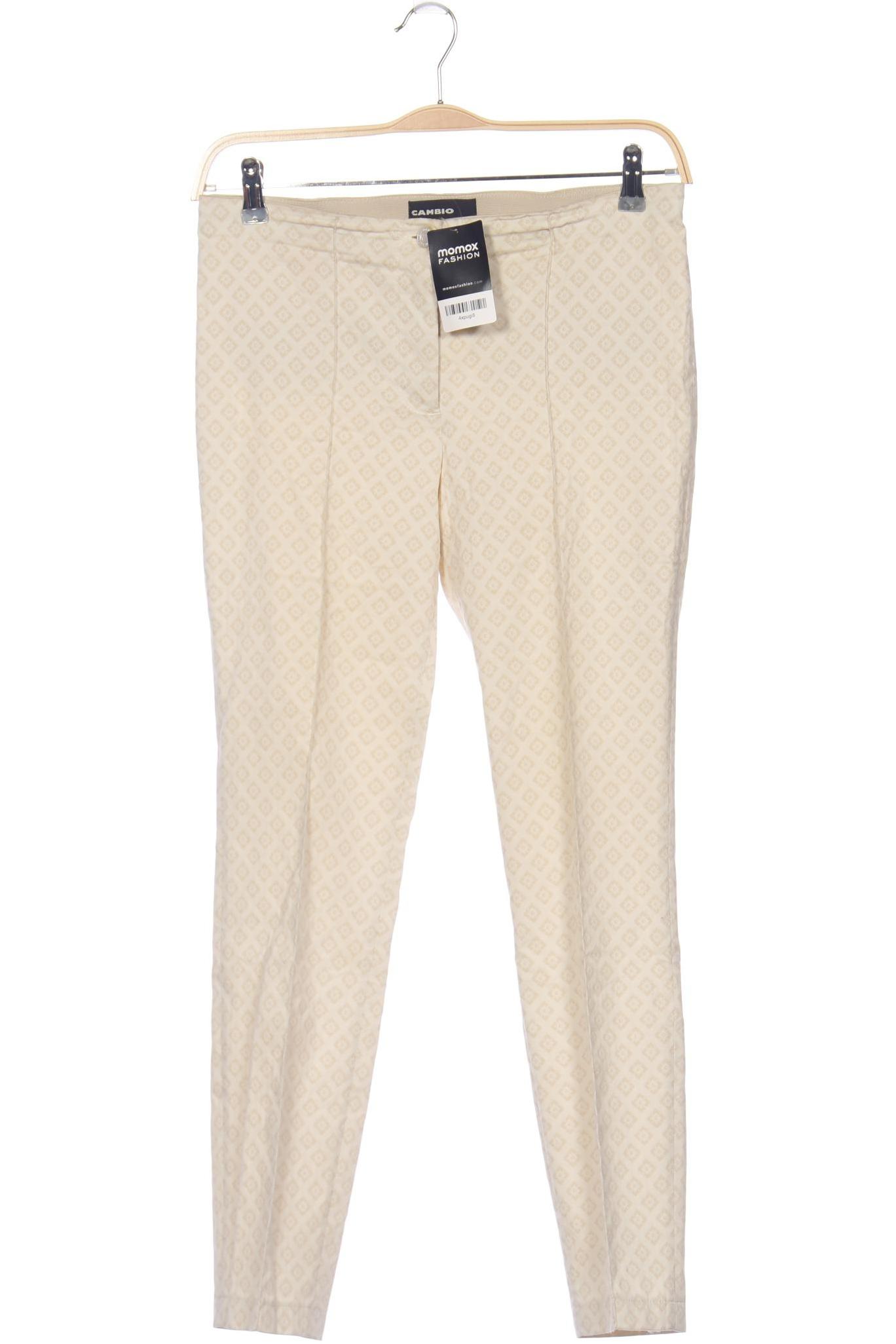 

Cambio Damen Stoffhose, cremeweiß, Gr. 31