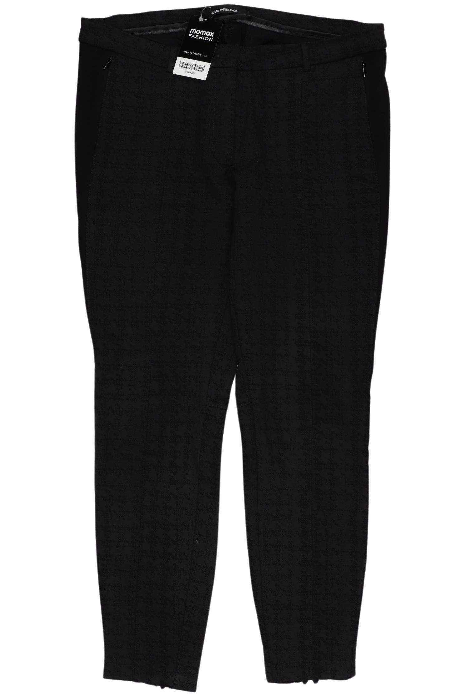 

Cambio Damen Stoffhose, schwarz, Gr. 44