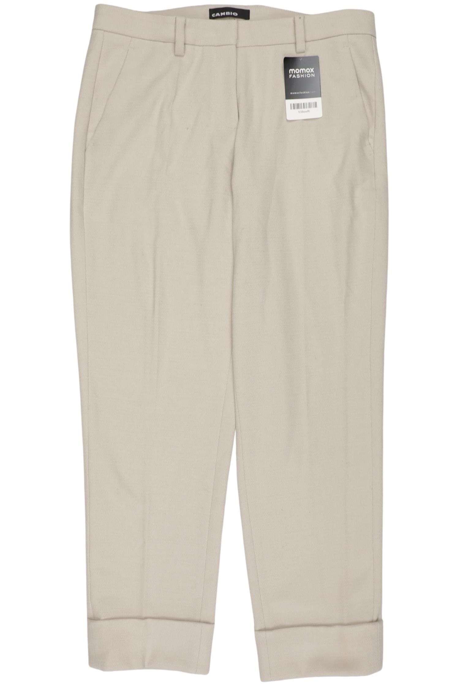 

Cambio Damen Stoffhose, cremeweiß, Gr. 38