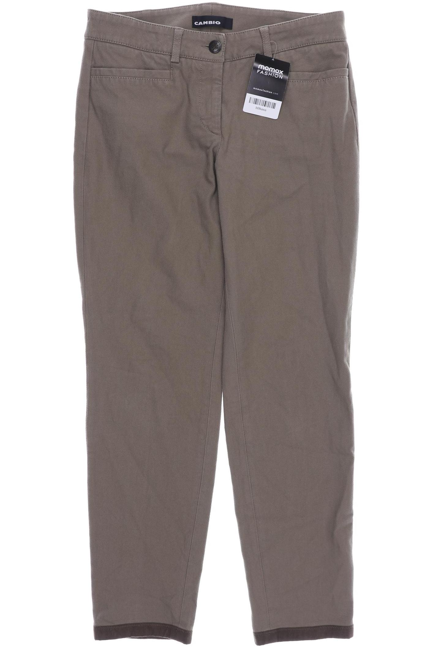 

Cambio Damen Stoffhose, braun, Gr. 34