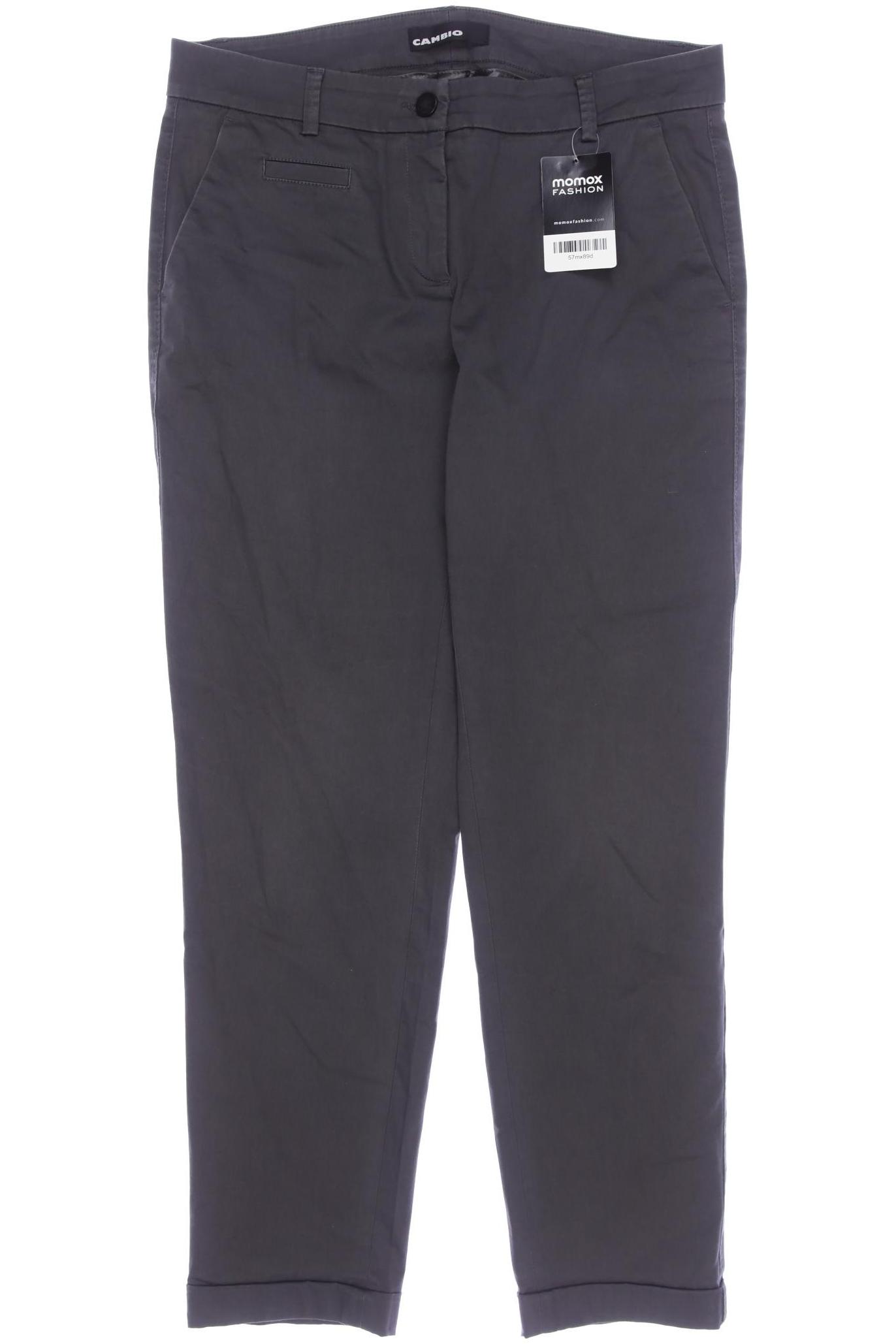

Cambio Damen Stoffhose, grau, Gr. 31
