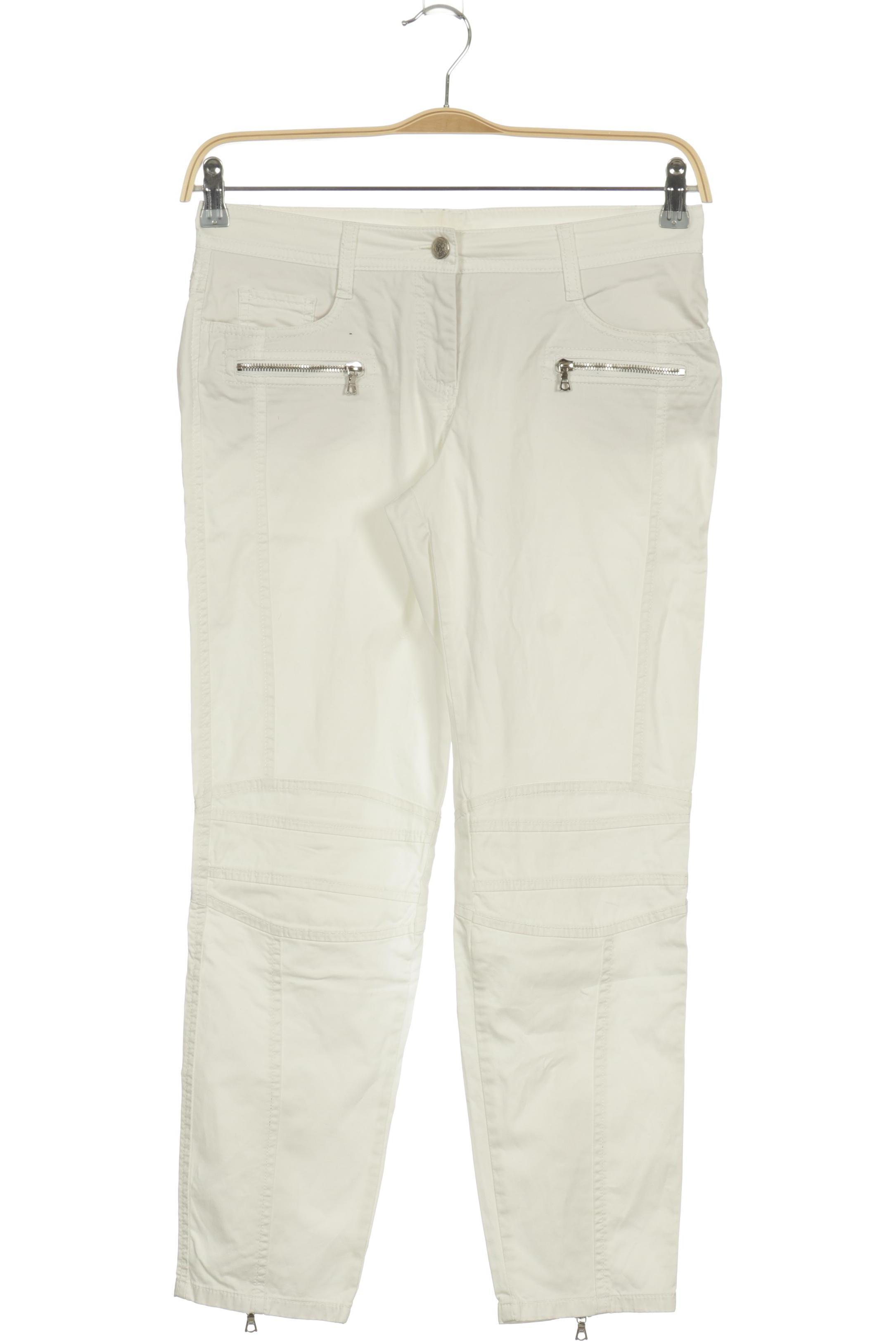 

Cambio Damen Stoffhose, weiß, Gr. 36
