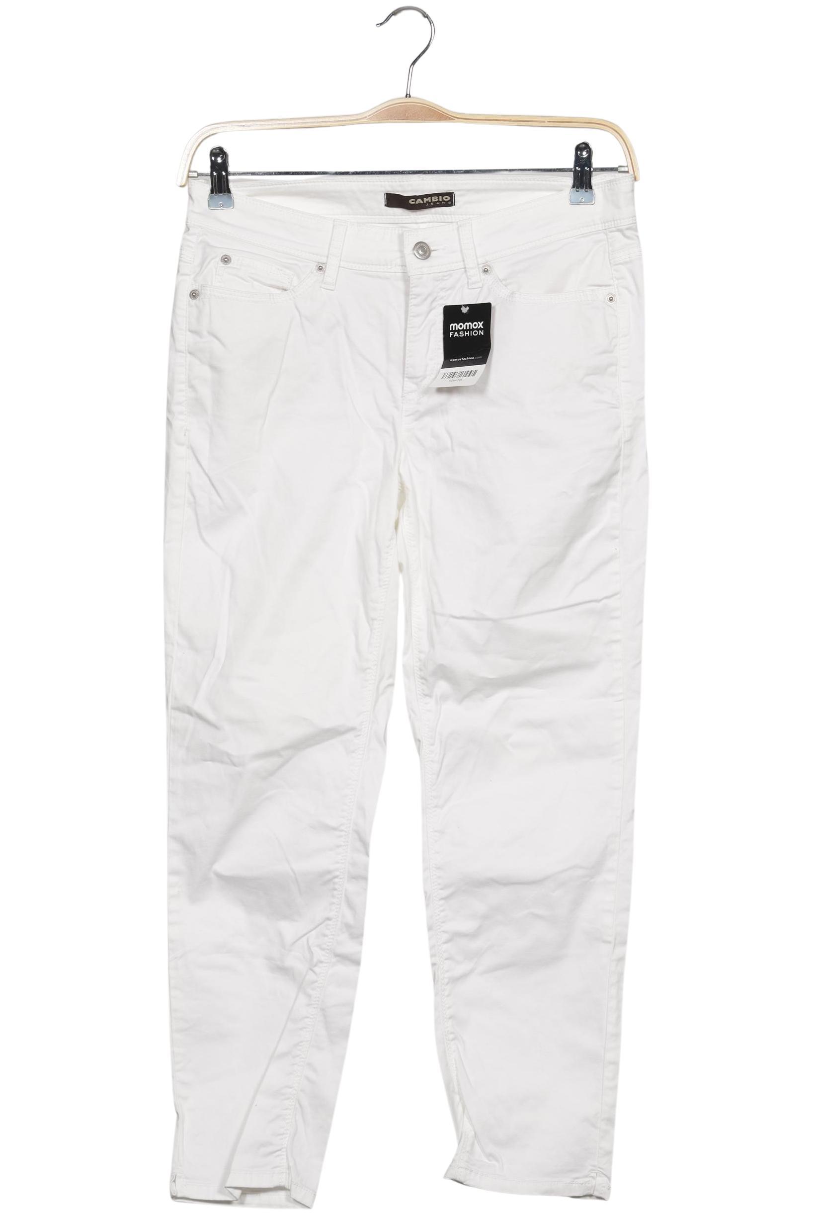 

Cambio Damen Stoffhose, weiß, Gr. 38