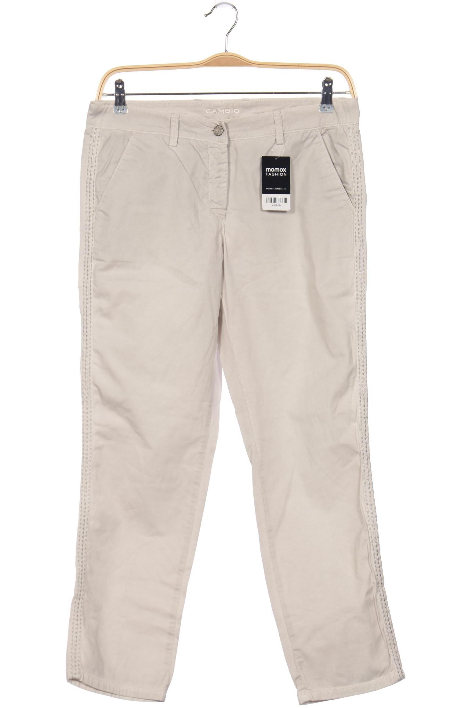 

Cambio Damen Stoffhose, grau, Gr. 40