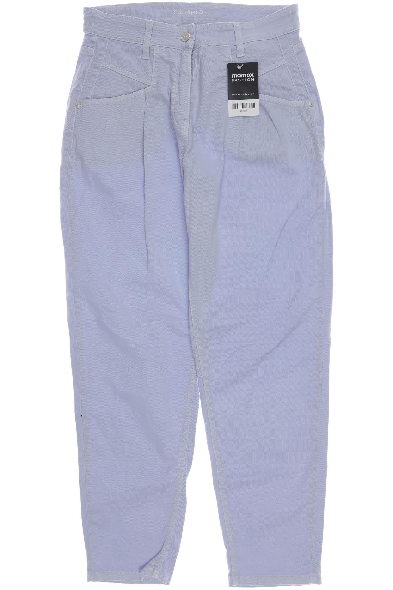 

Cambio Damen Stoffhose, hellblau, Gr. 36