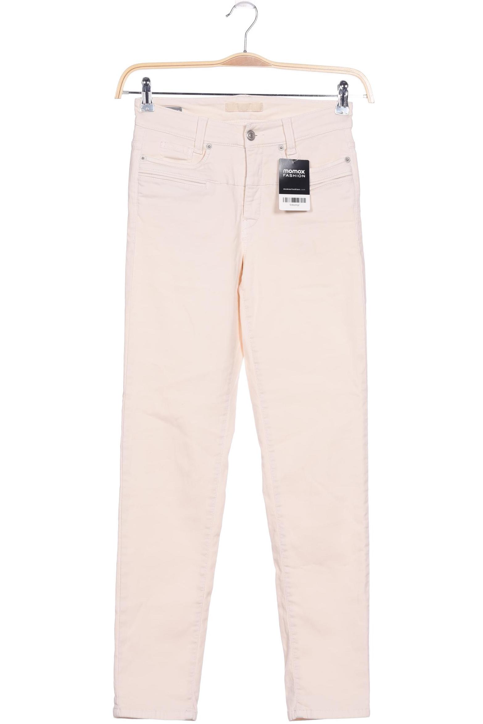 

Cambio Damen Stoffhose, cremeweiß, Gr. 25