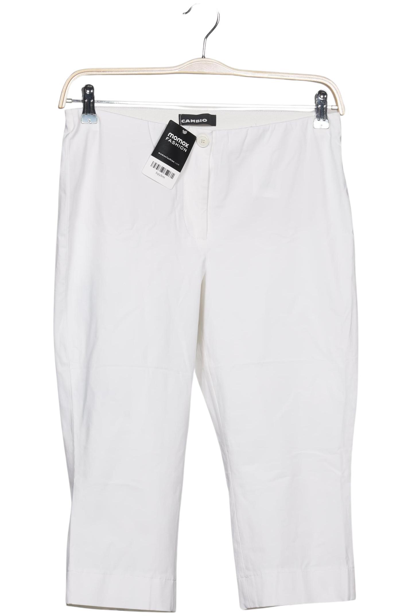 

Cambio Damen Stoffhose, weiß, Gr. 40
