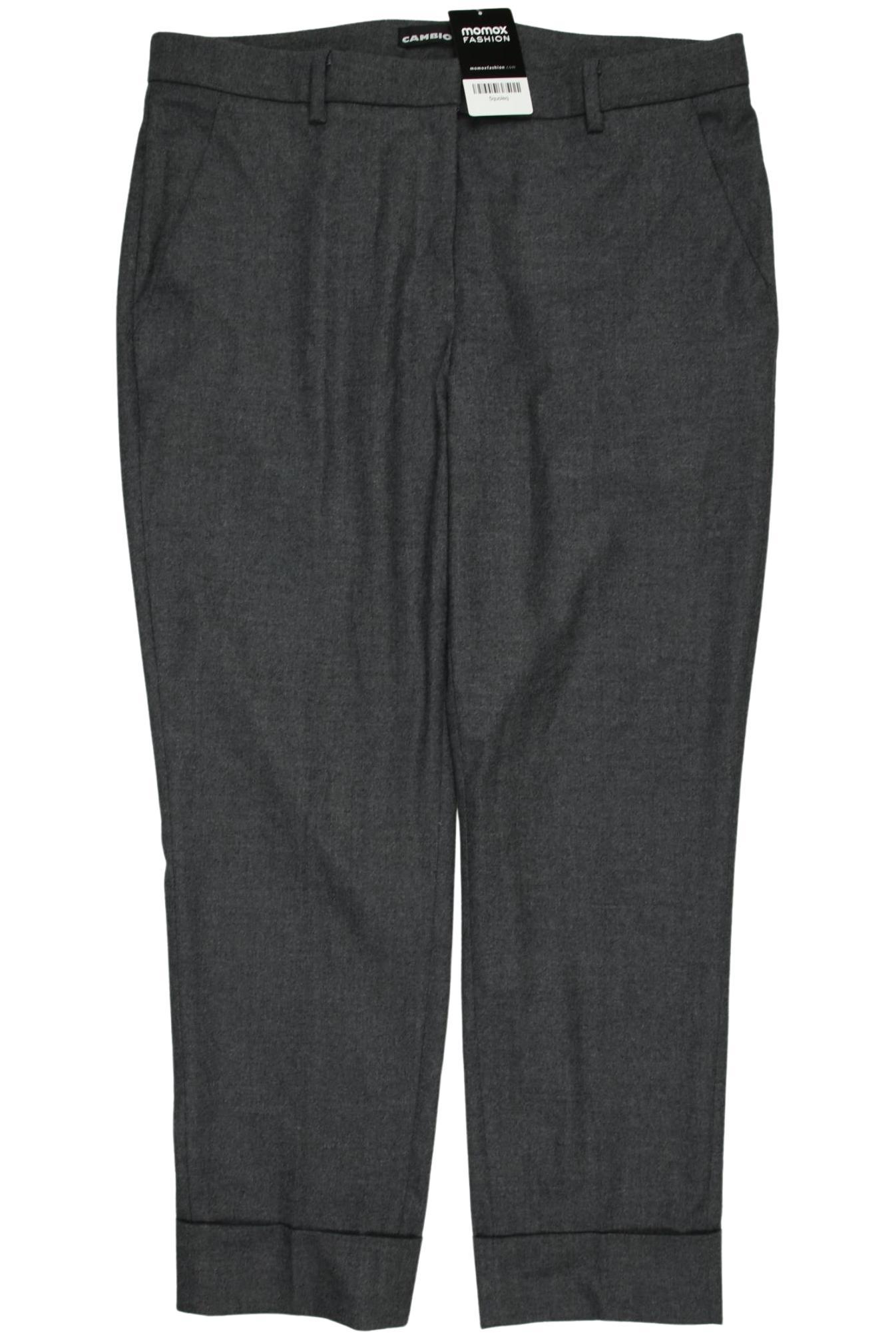 

Cambio Damen Stoffhose, grau, Gr. 35