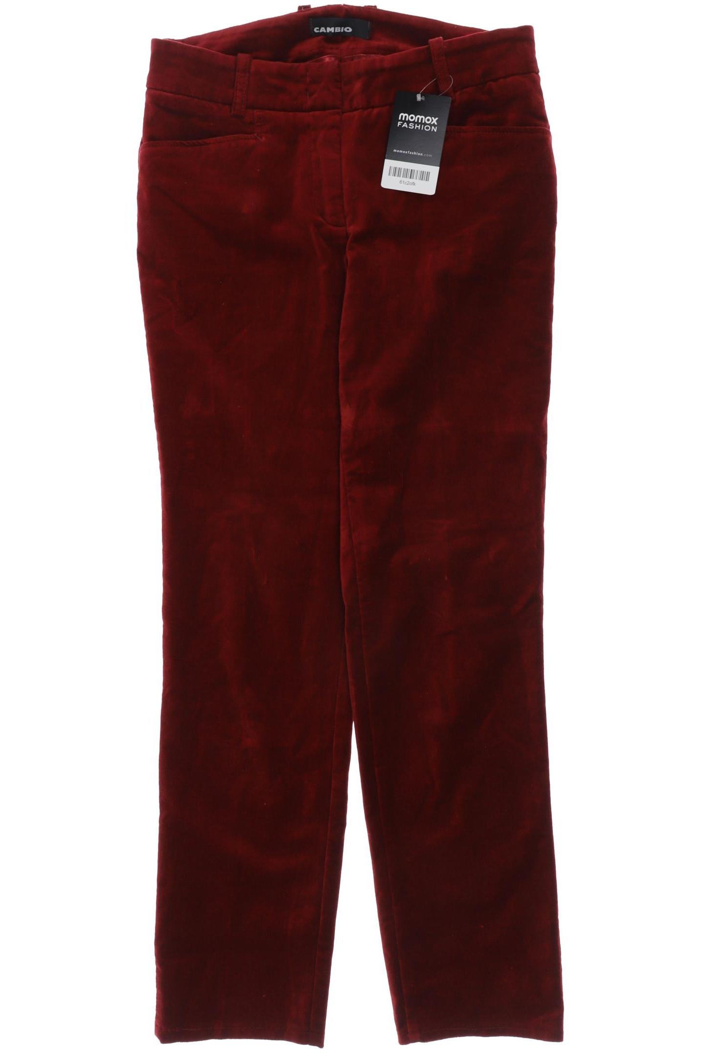 

Cambio Damen Stoffhose, rot, Gr. 34