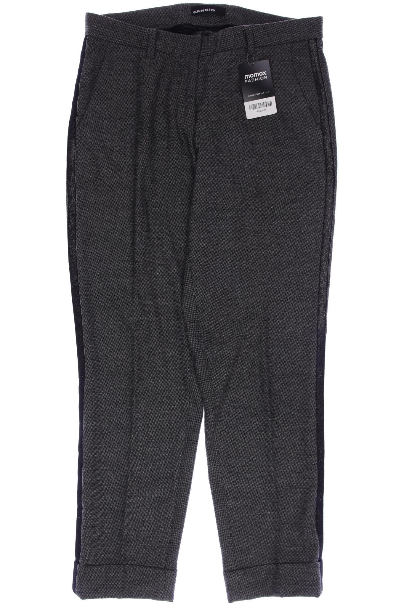 

Cambio Damen Stoffhose, grau, Gr. 38