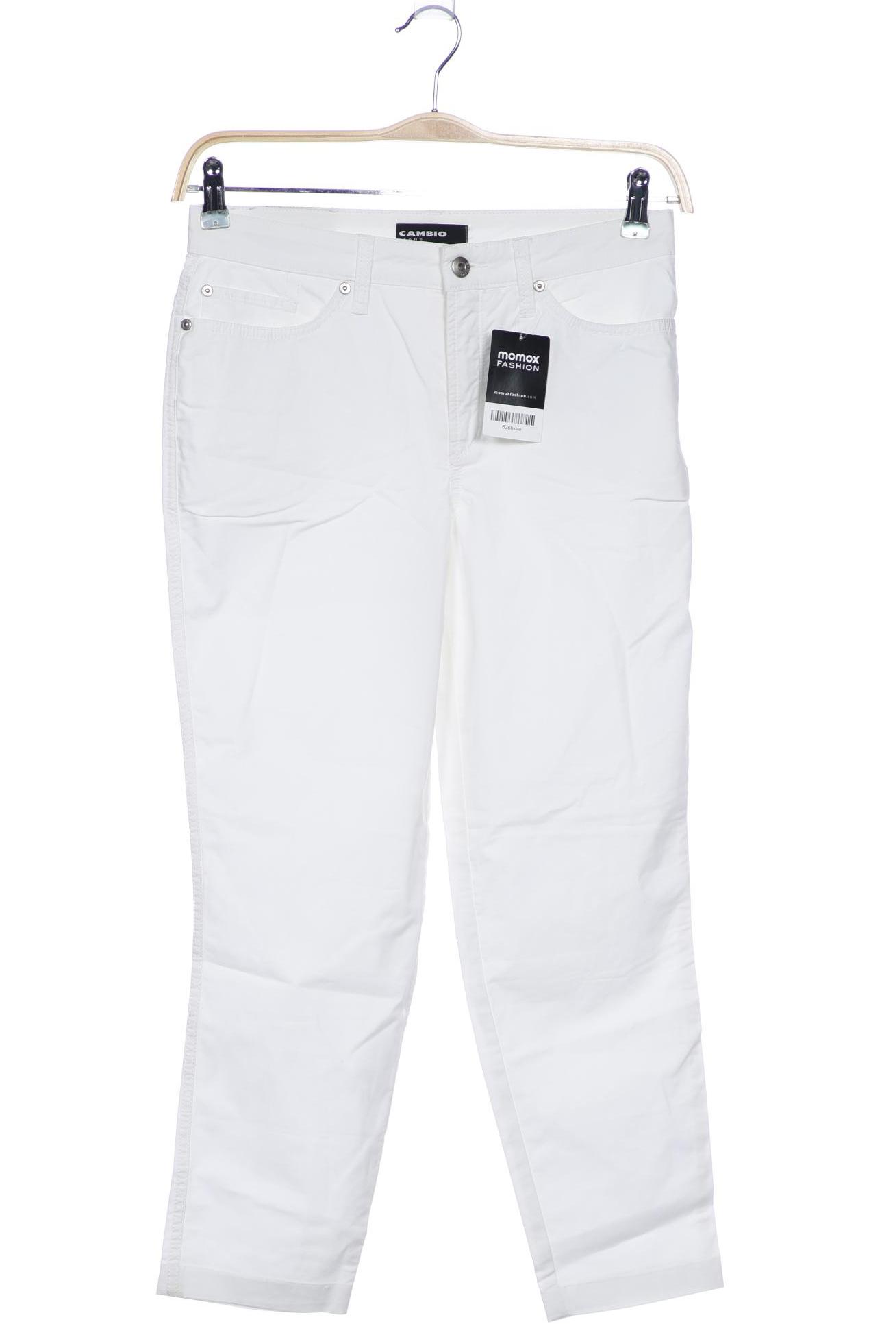

Cambio Damen Stoffhose, weiß, Gr. 30