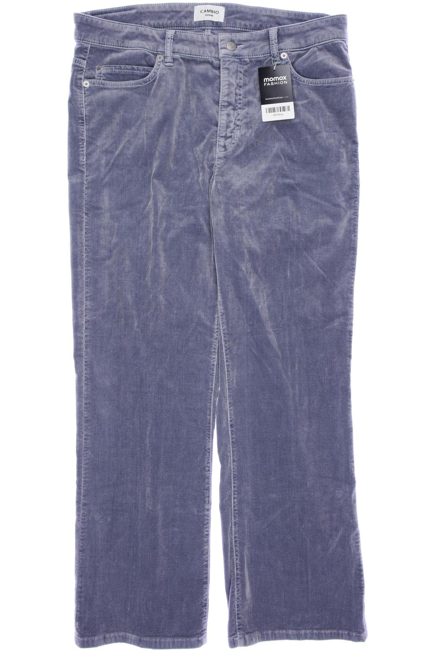 

Cambio Damen Stoffhose, grau, Gr. 46