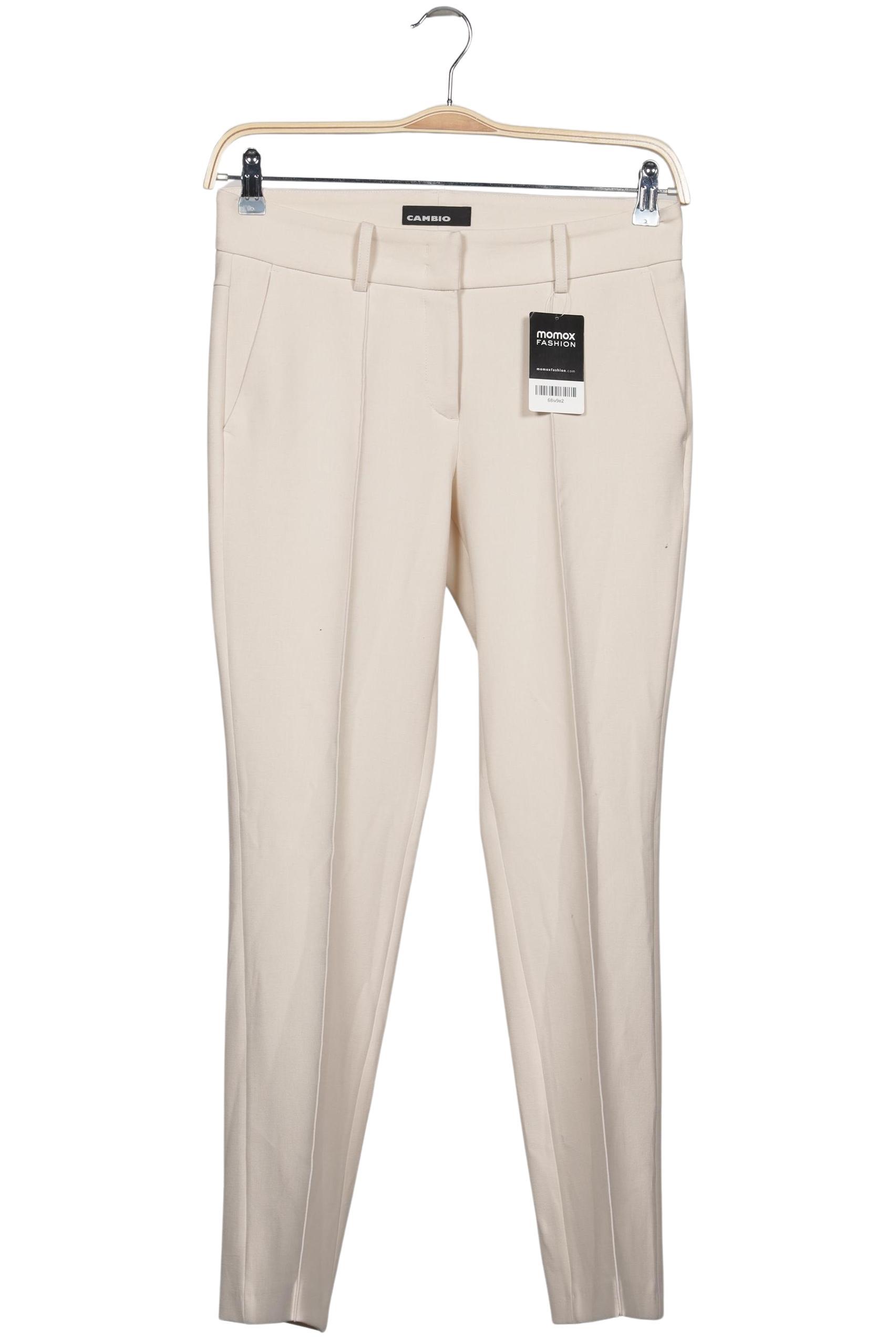 

Cambio Damen Stoffhose, cremeweiß, Gr. 34