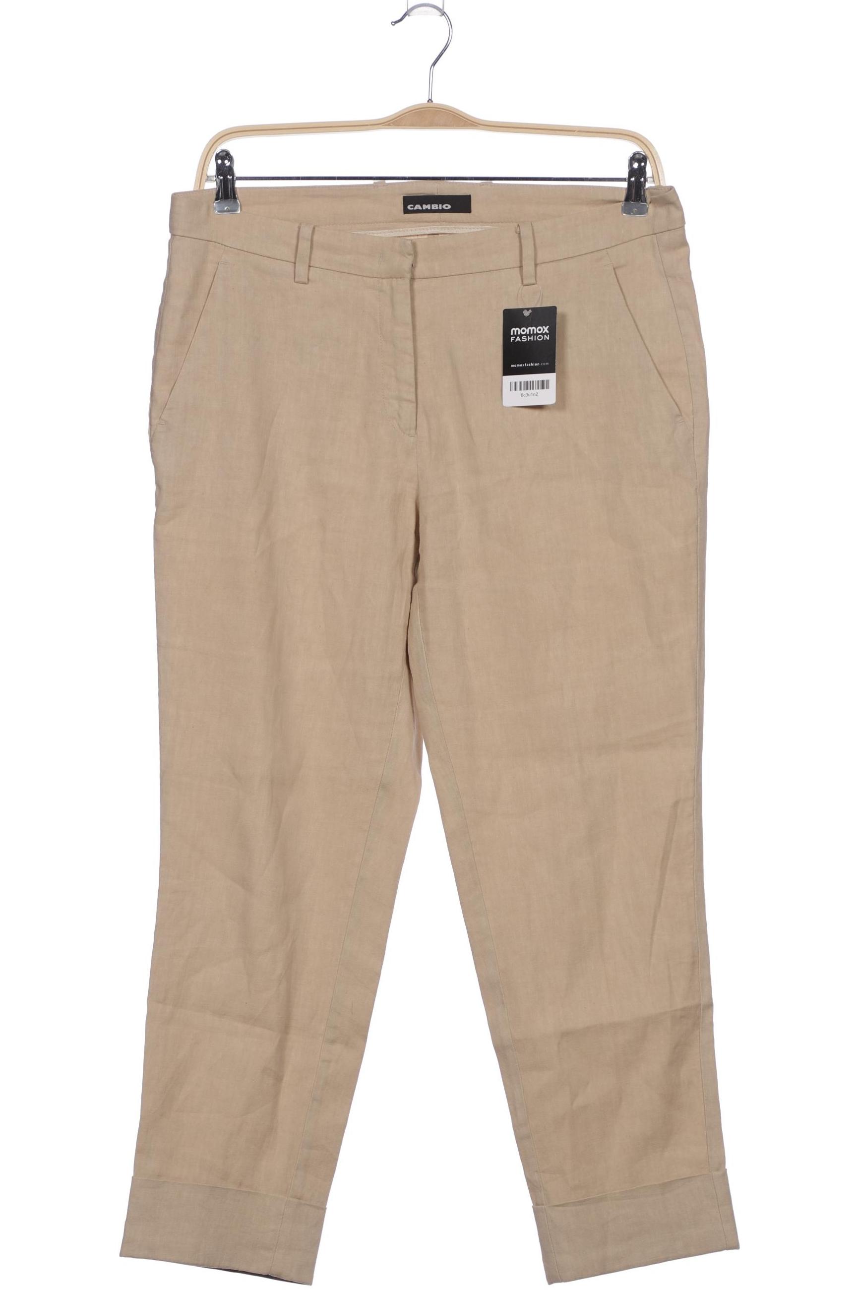 

Cambio Damen Stoffhose, beige, Gr. 40