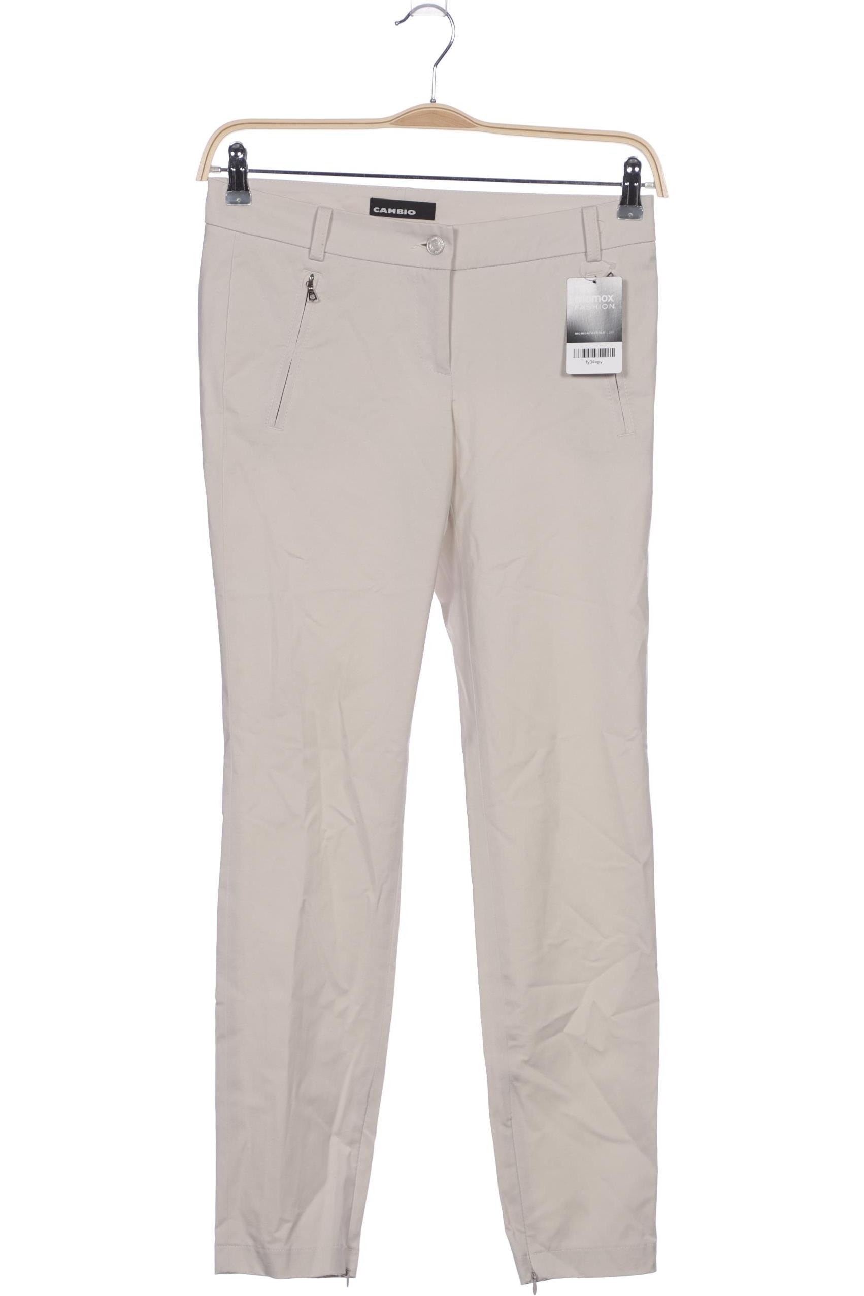 

Cambio Damen Stoffhose, cremeweiß, Gr. 36