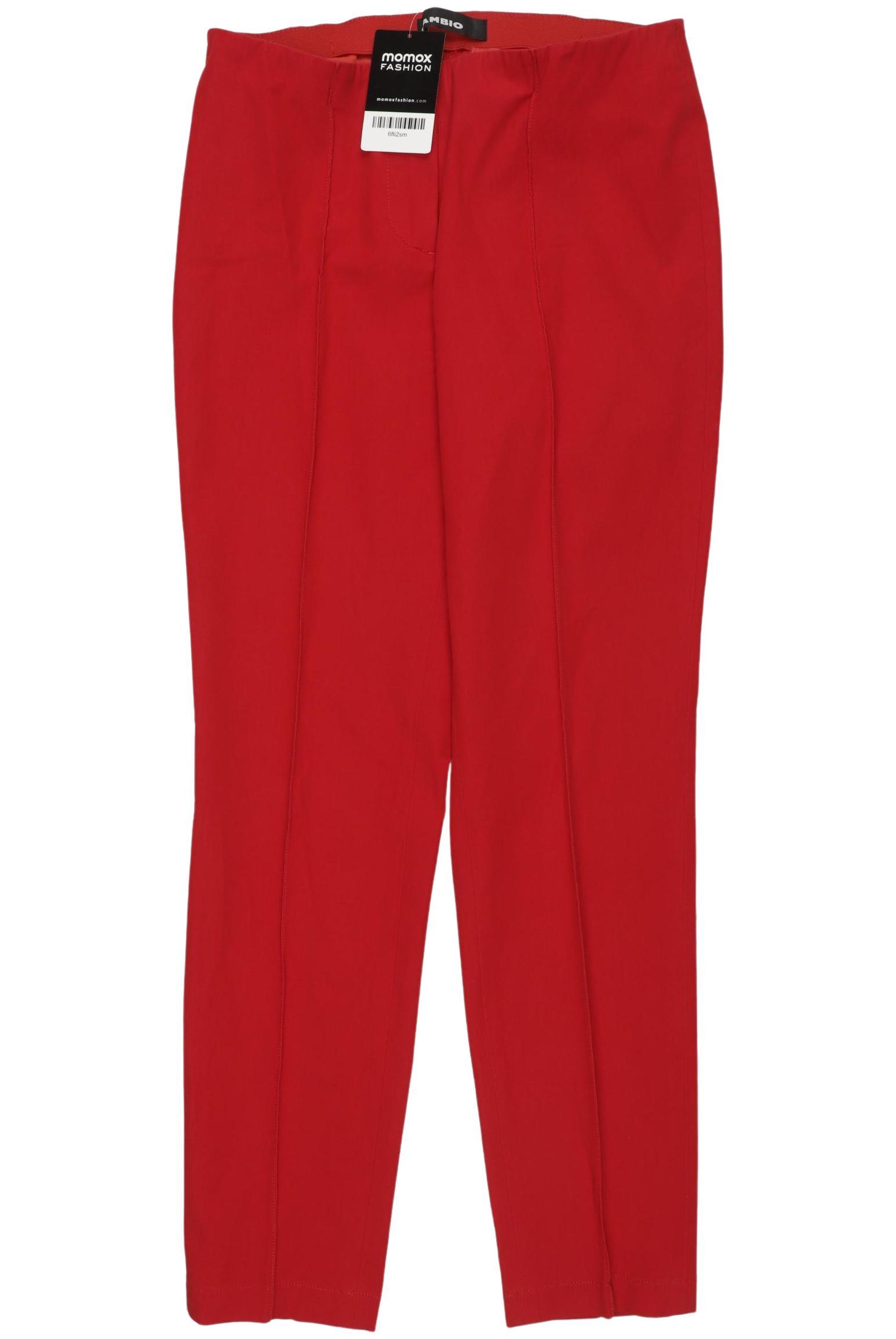 

Cambio Damen Stoffhose, rot, Gr. 26