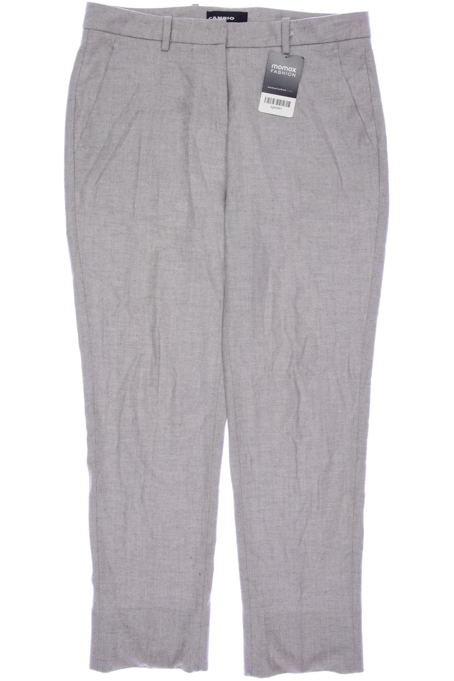 

Cambio Damen Stoffhose, grau, Gr. 38