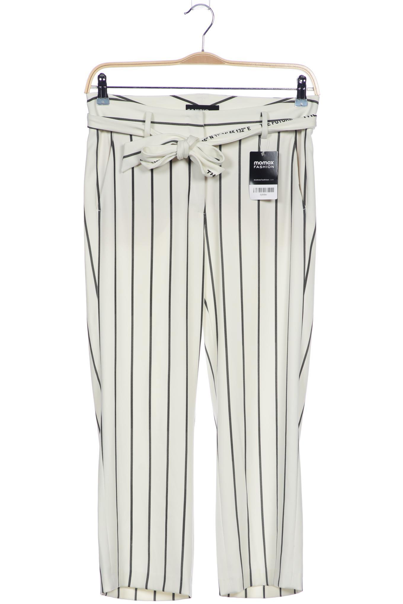 

Cambio Damen Stoffhose, weiß, Gr. 36