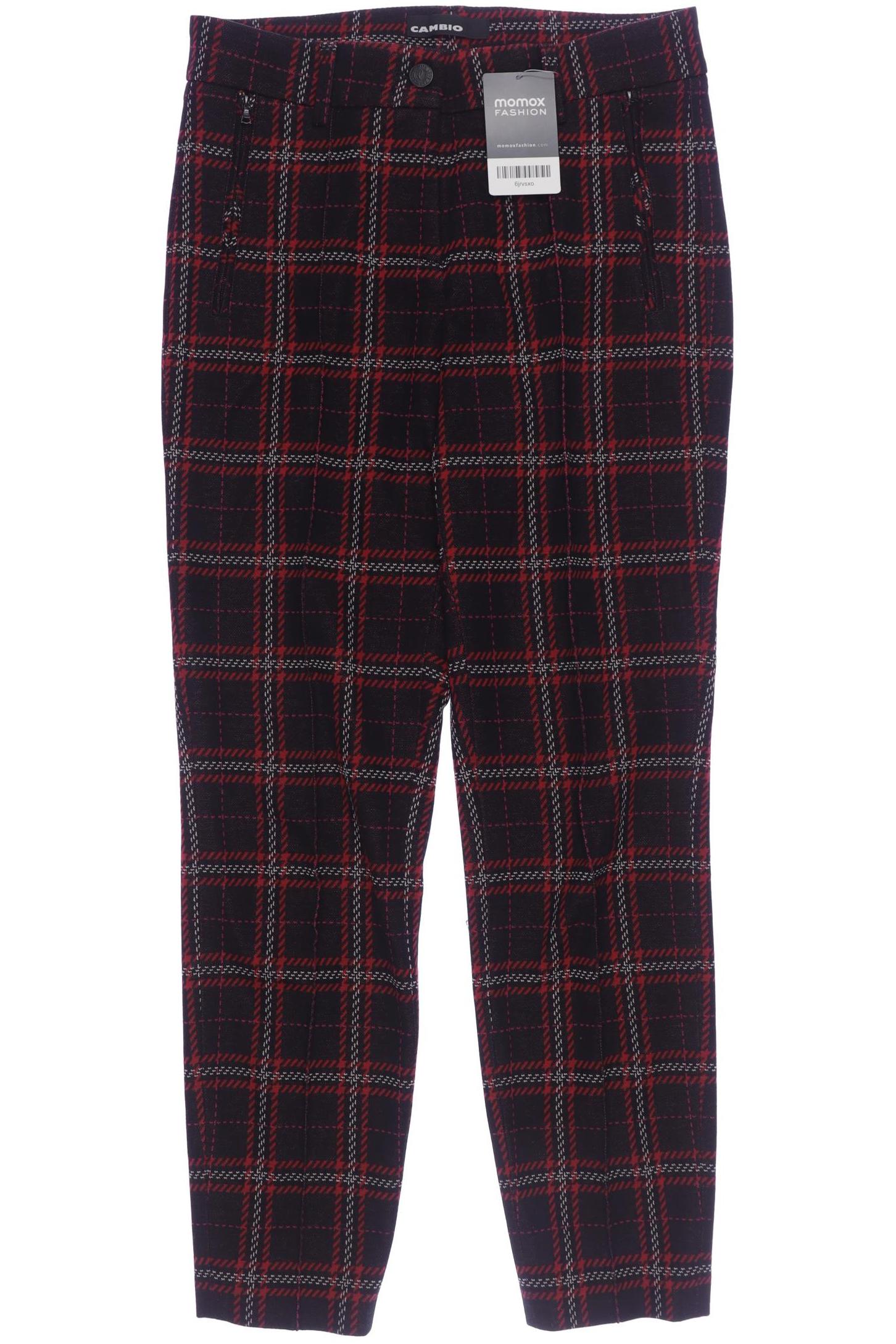 

Cambio Damen Stoffhose, bordeaux, Gr. 34