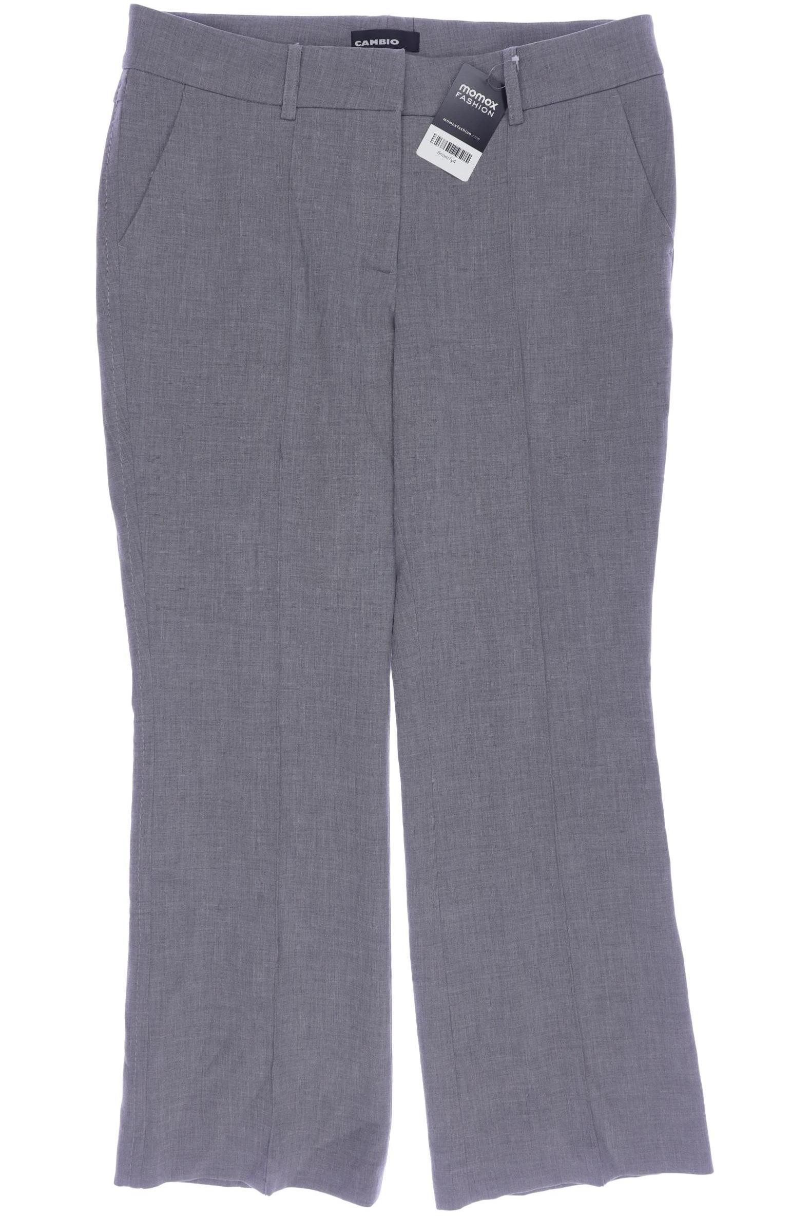 

Cambio Damen Stoffhose, grau, Gr. 35
