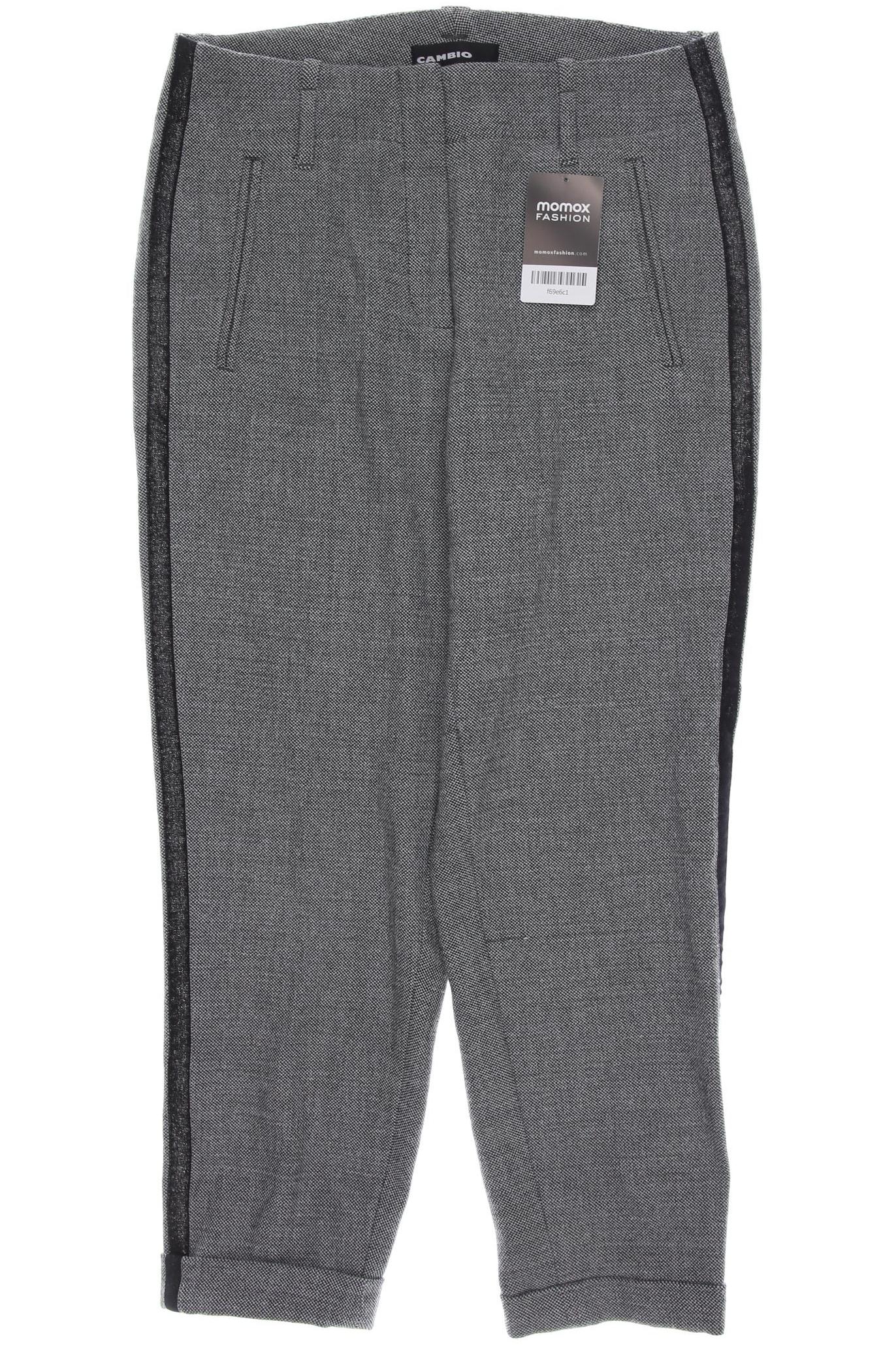 

Cambio Damen Stoffhose, grau, Gr. 34