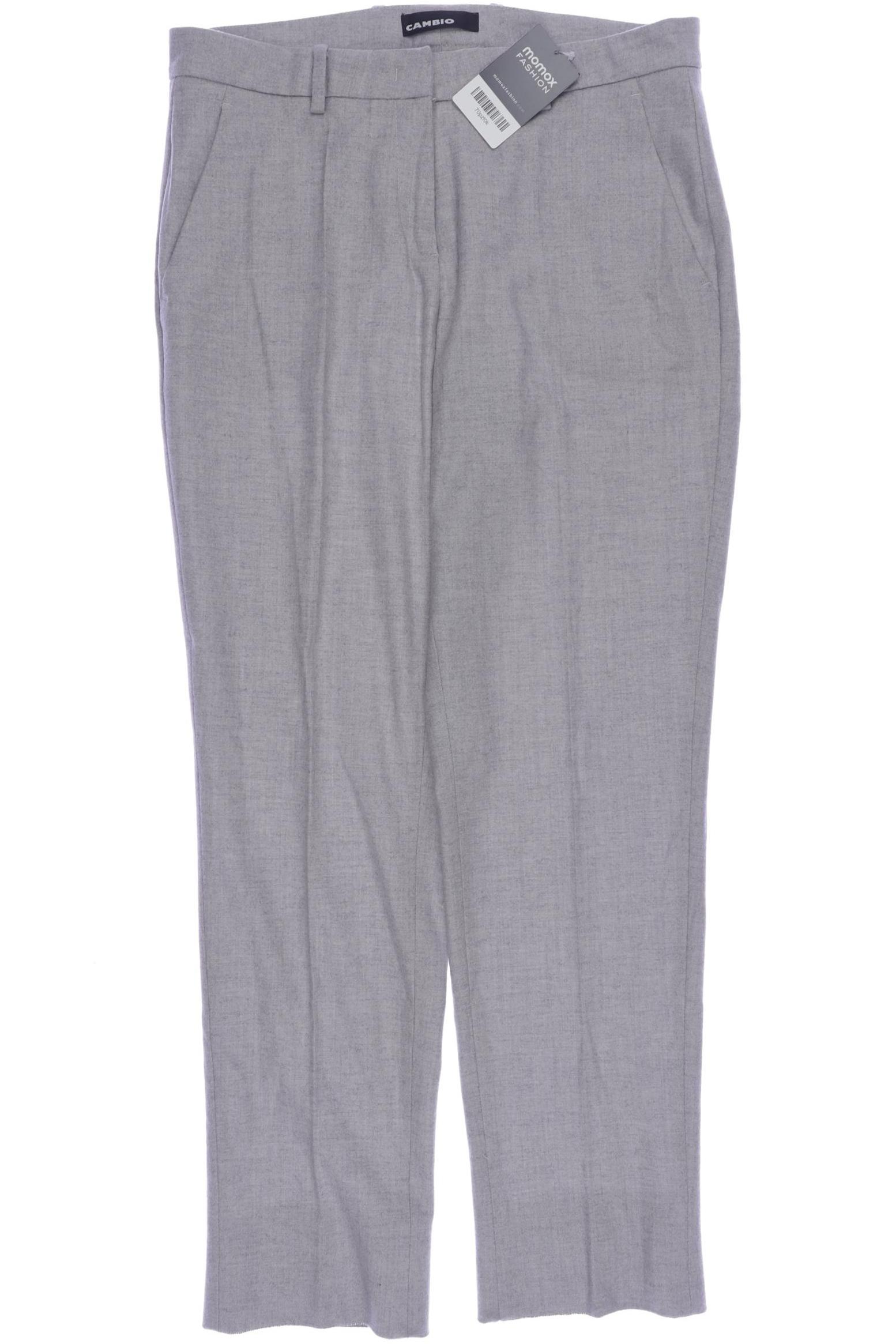 

Cambio Damen Stoffhose, grau, Gr. 38