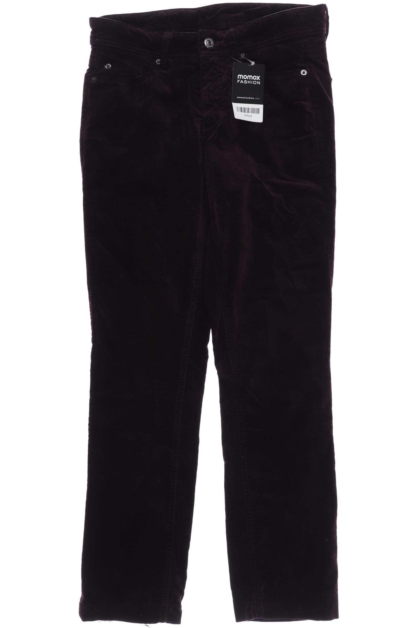 Thumbnail - Cambio Damen Stoffhose, bordeaux, Gr. 36