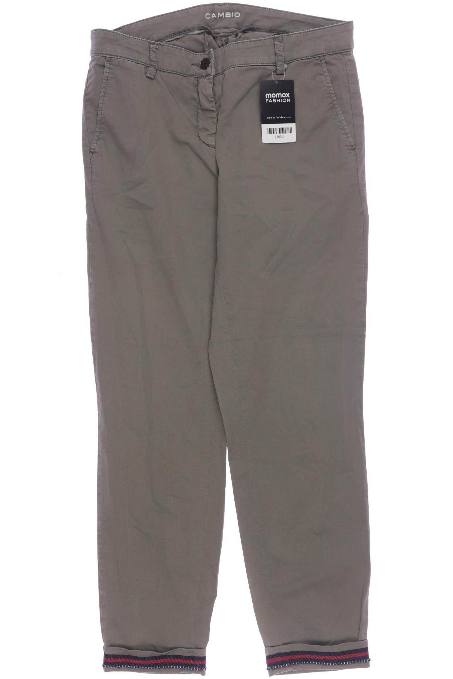 

Cambio Damen Stoffhose, grün, Gr. 38
