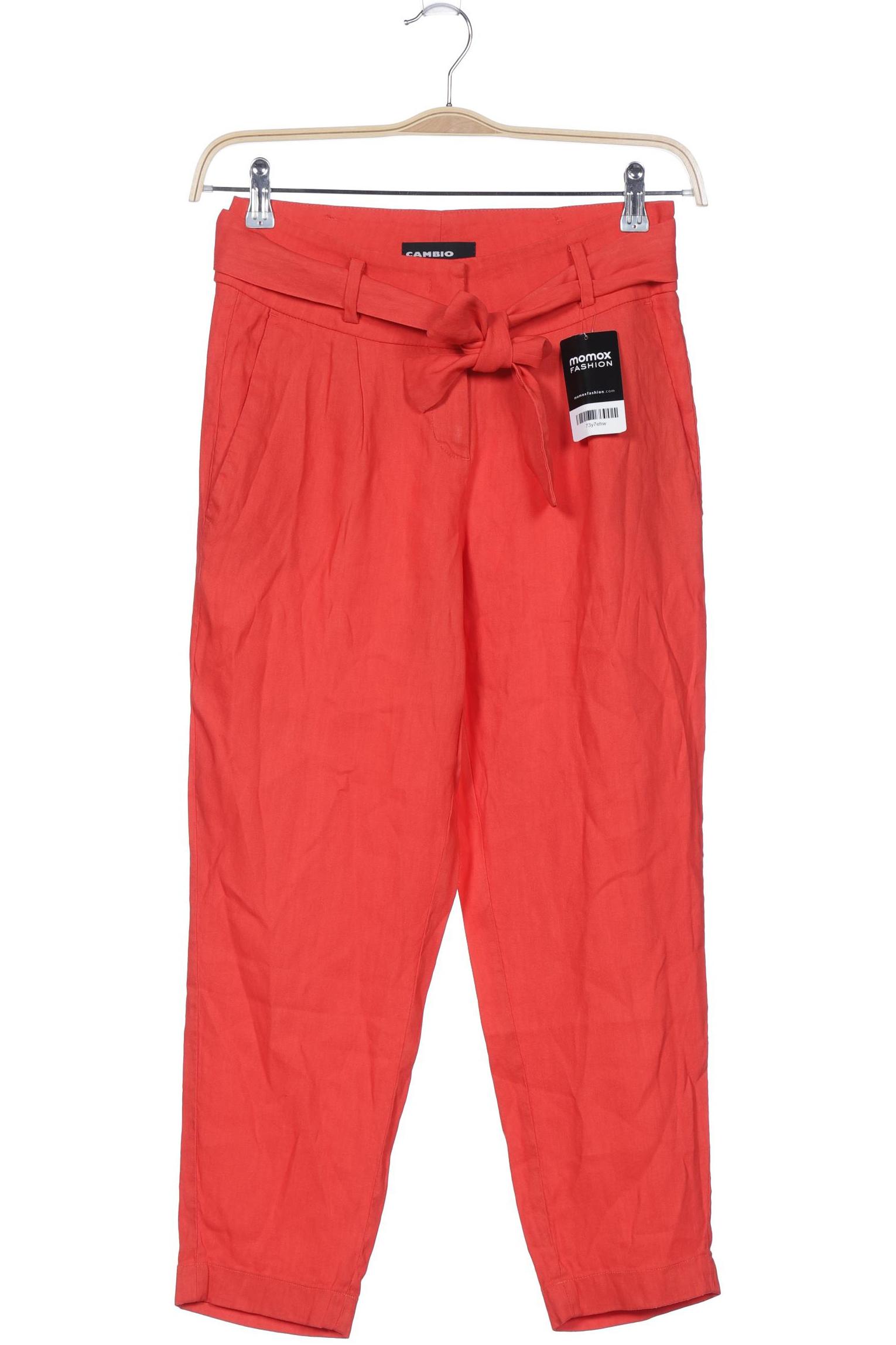 

Cambio Damen Stoffhose, rot, Gr. 28