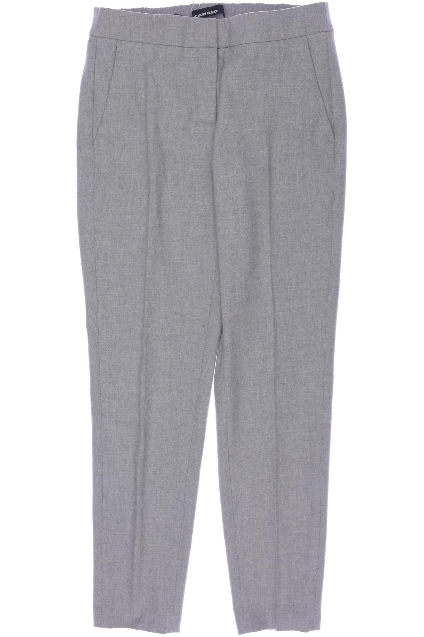

Cambio Damen Stoffhose, grau, Gr. 28