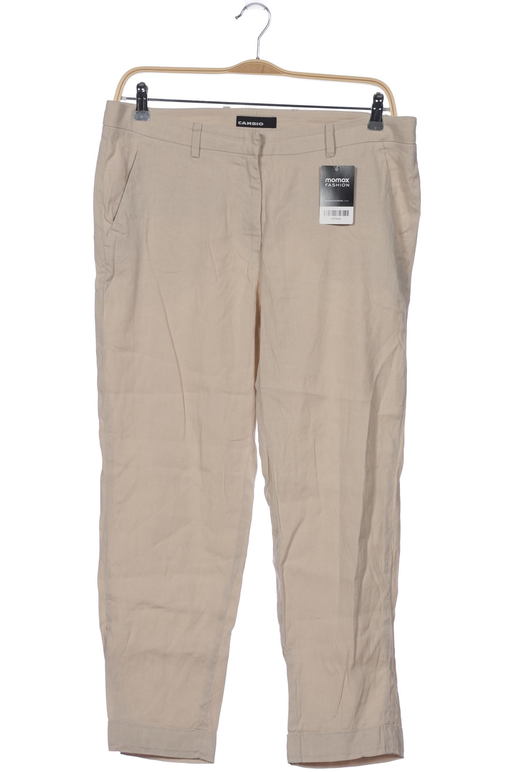 

Cambio Damen Stoffhose, beige, Gr. 0