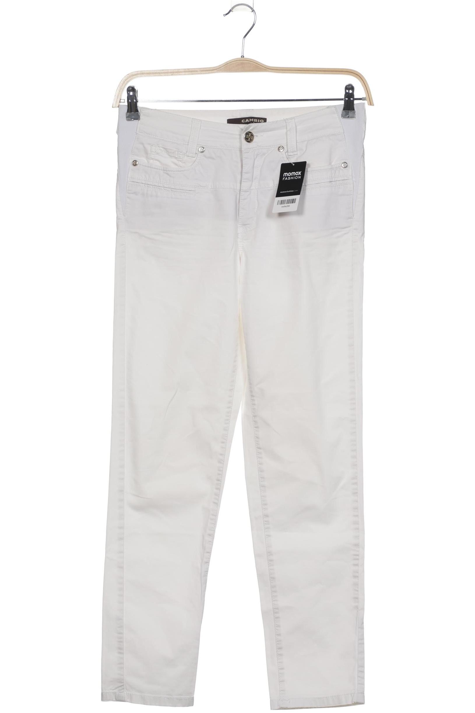 

Cambio Damen Stoffhose, weiß, Gr. 34