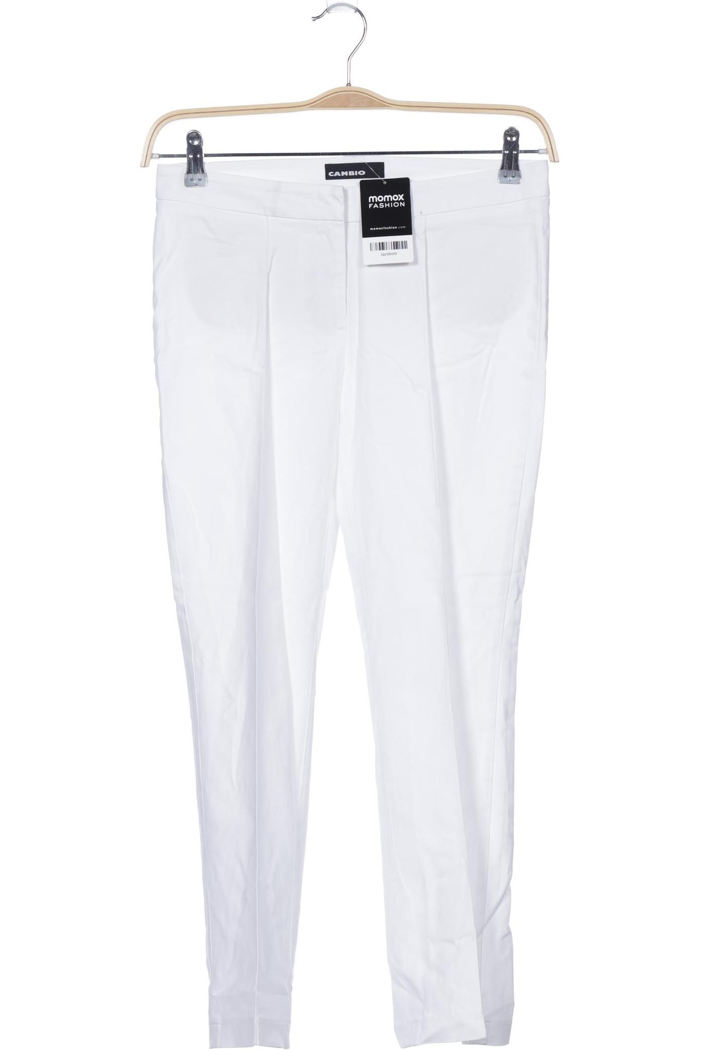 

Cambio Damen Stoffhose, weiß, Gr. 28